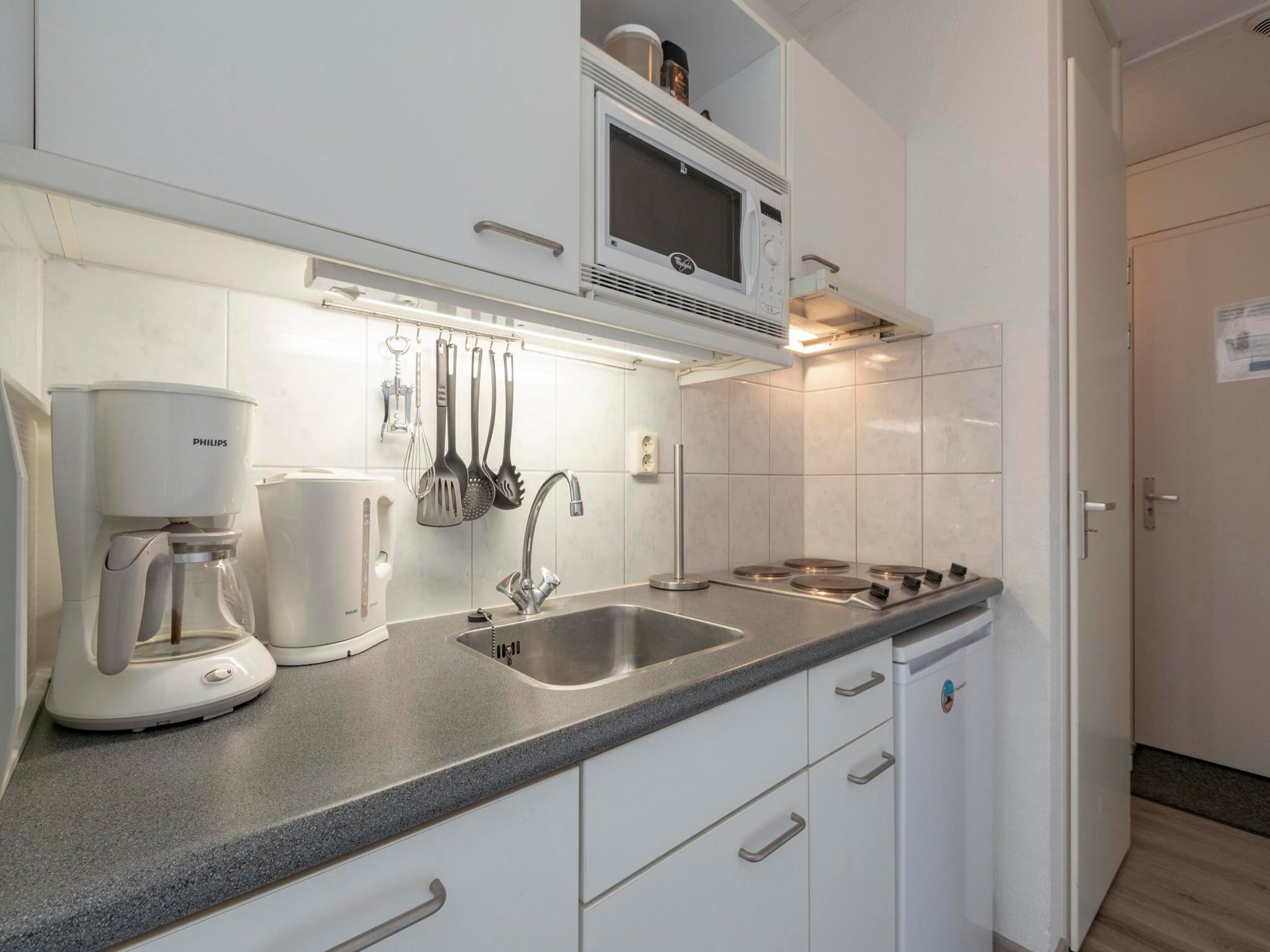 De keuken van Strandslag 223 in Julianadorp aan Zee