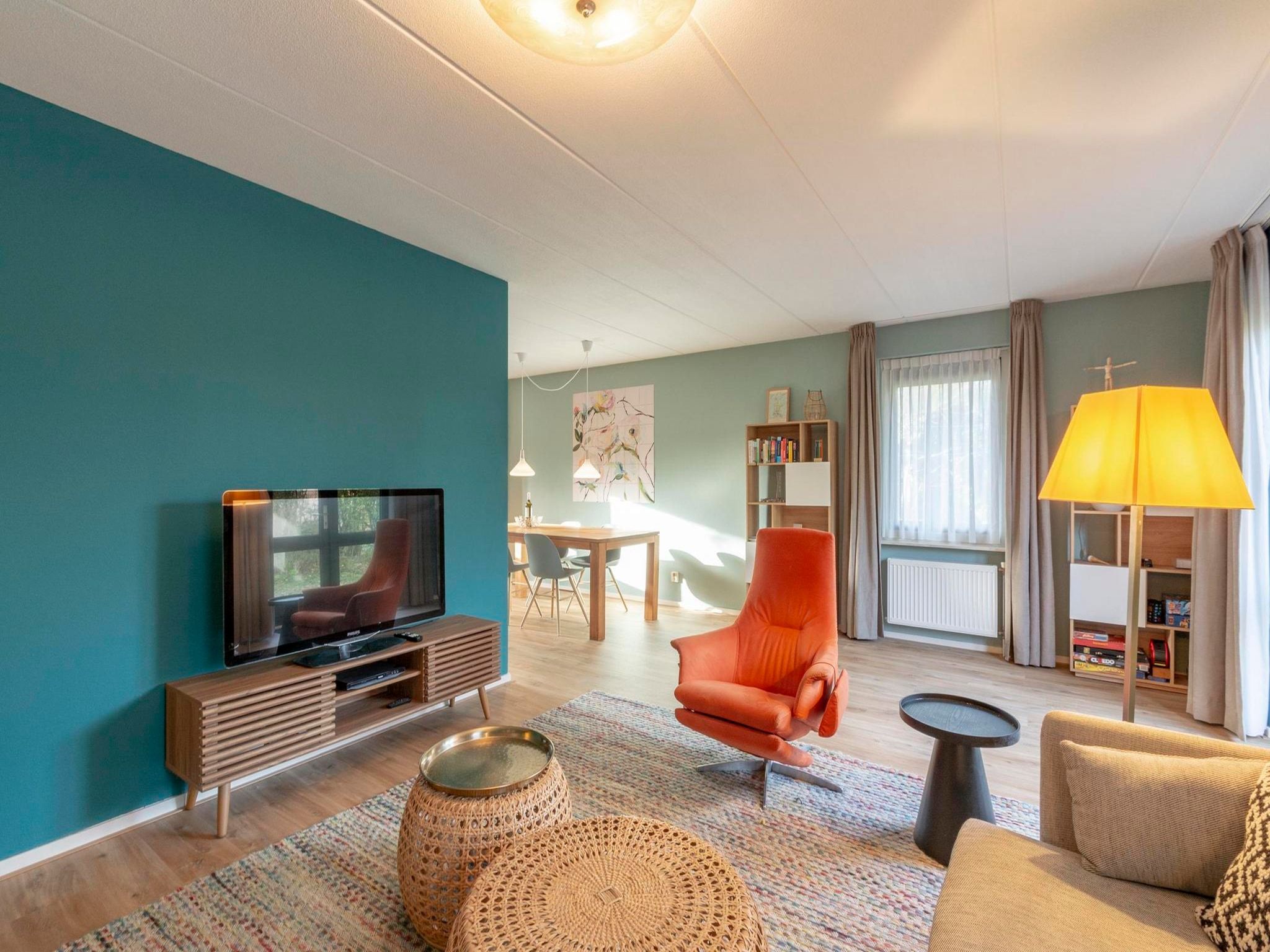 De woonkamer van Duynopgangh 46 in Julianadorp aan Zee