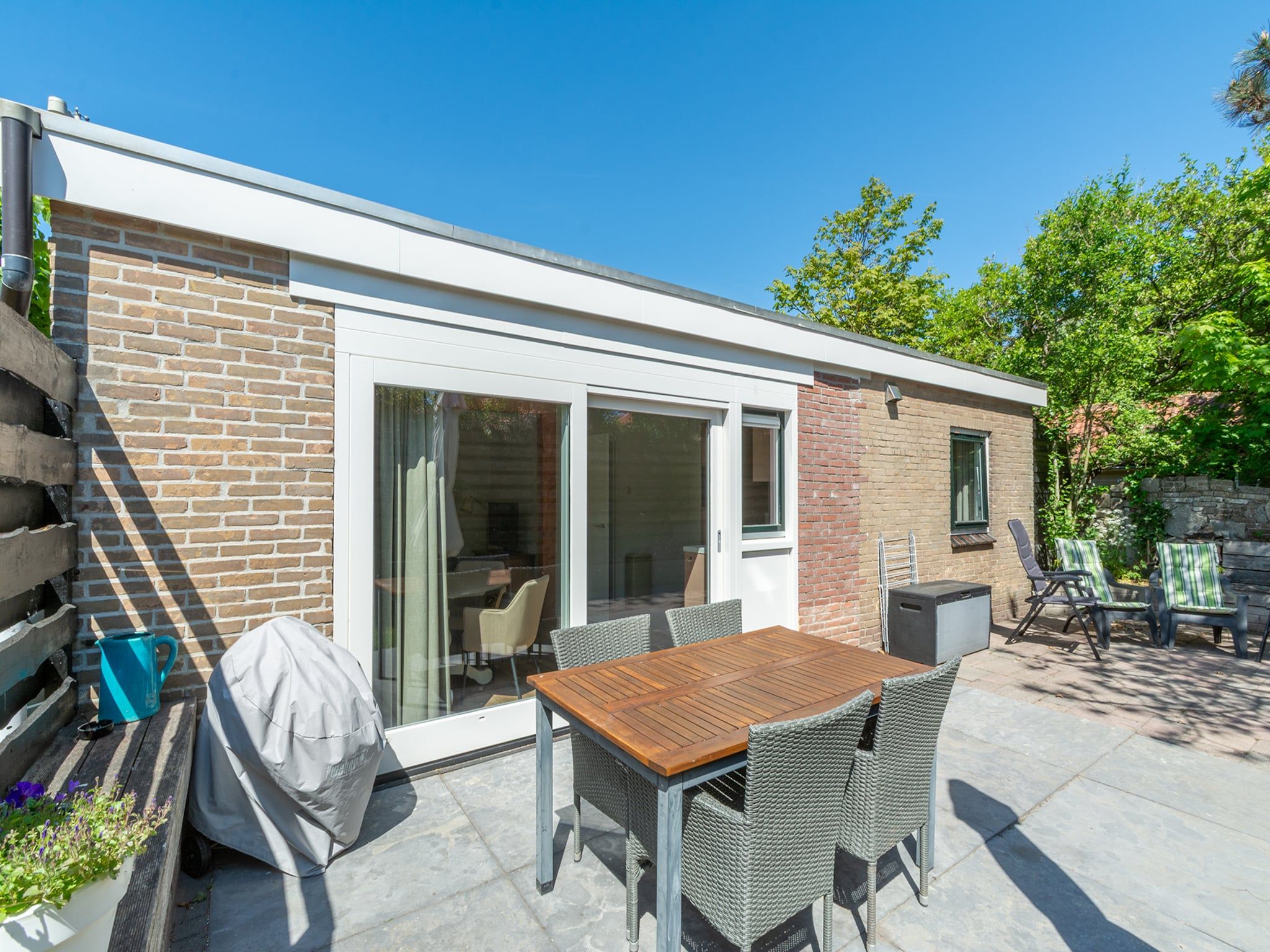 De buitenkant van Effe Sprage in Callantsoog