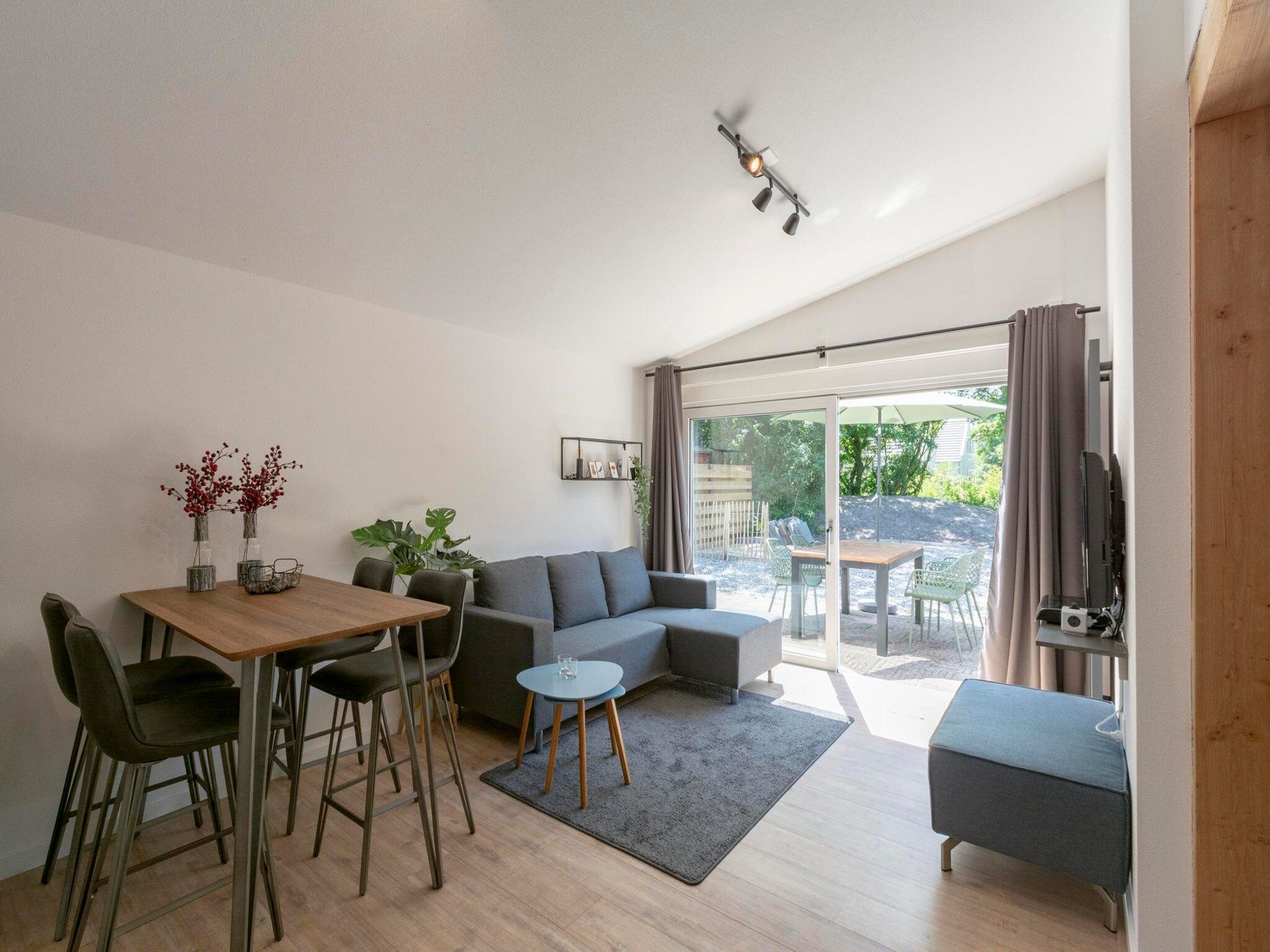 De woonkamer van De Blenck 29 in Callantsoog