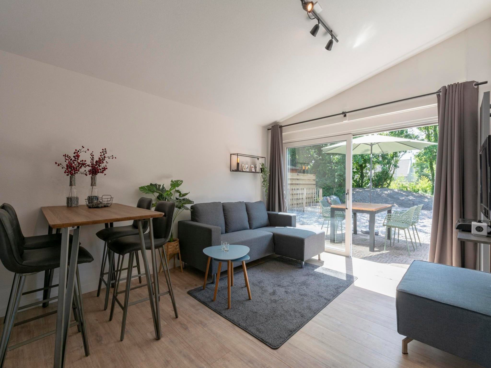 De woonkamer van De Blenck 29 in Callantsoog