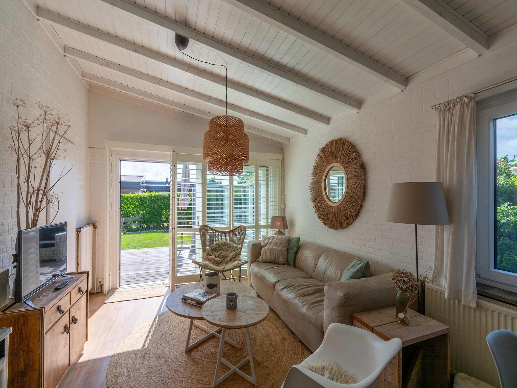 De woonkamer van De Blenck 3 in Callantsoog