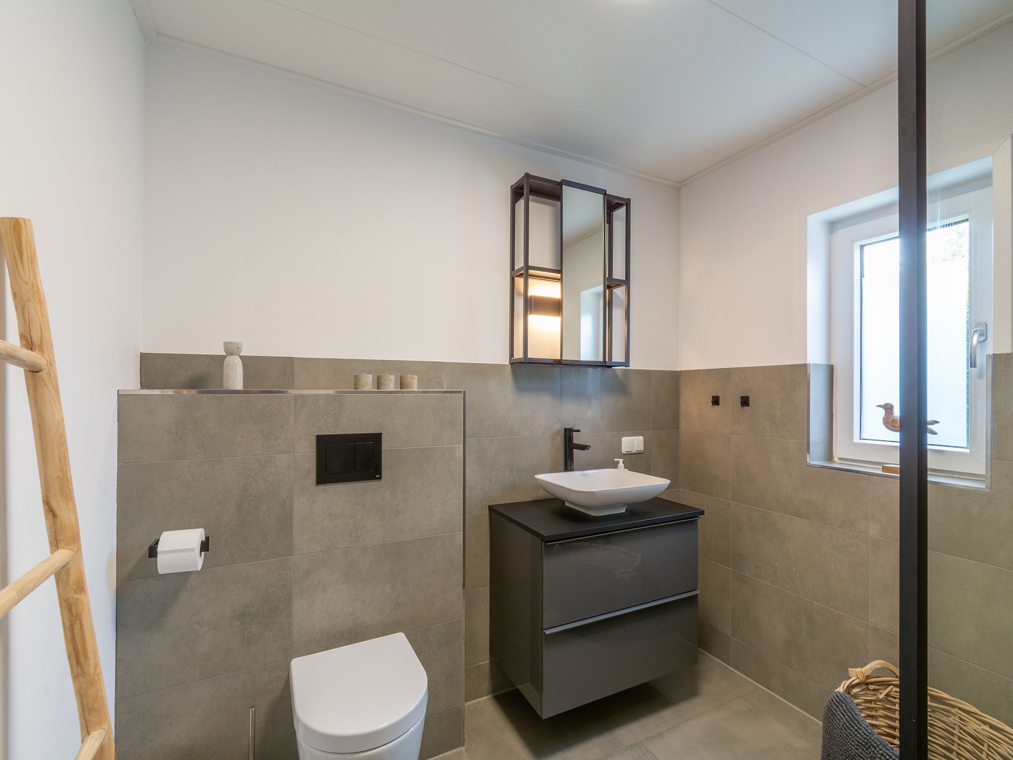 De badkamer van De Blenck 3 in Callantsoog