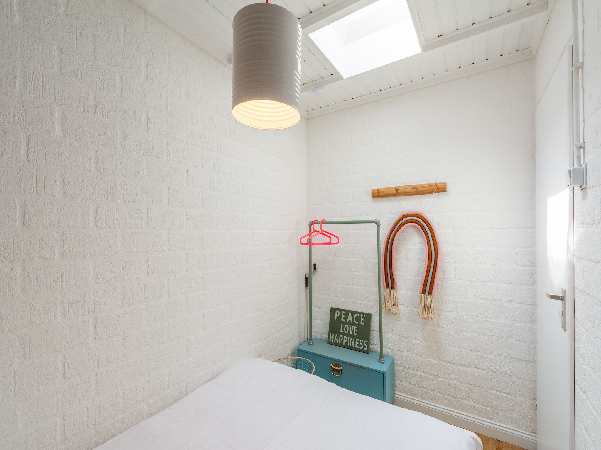 Een slaapkamer van De Blenck 3 in Callantsoog