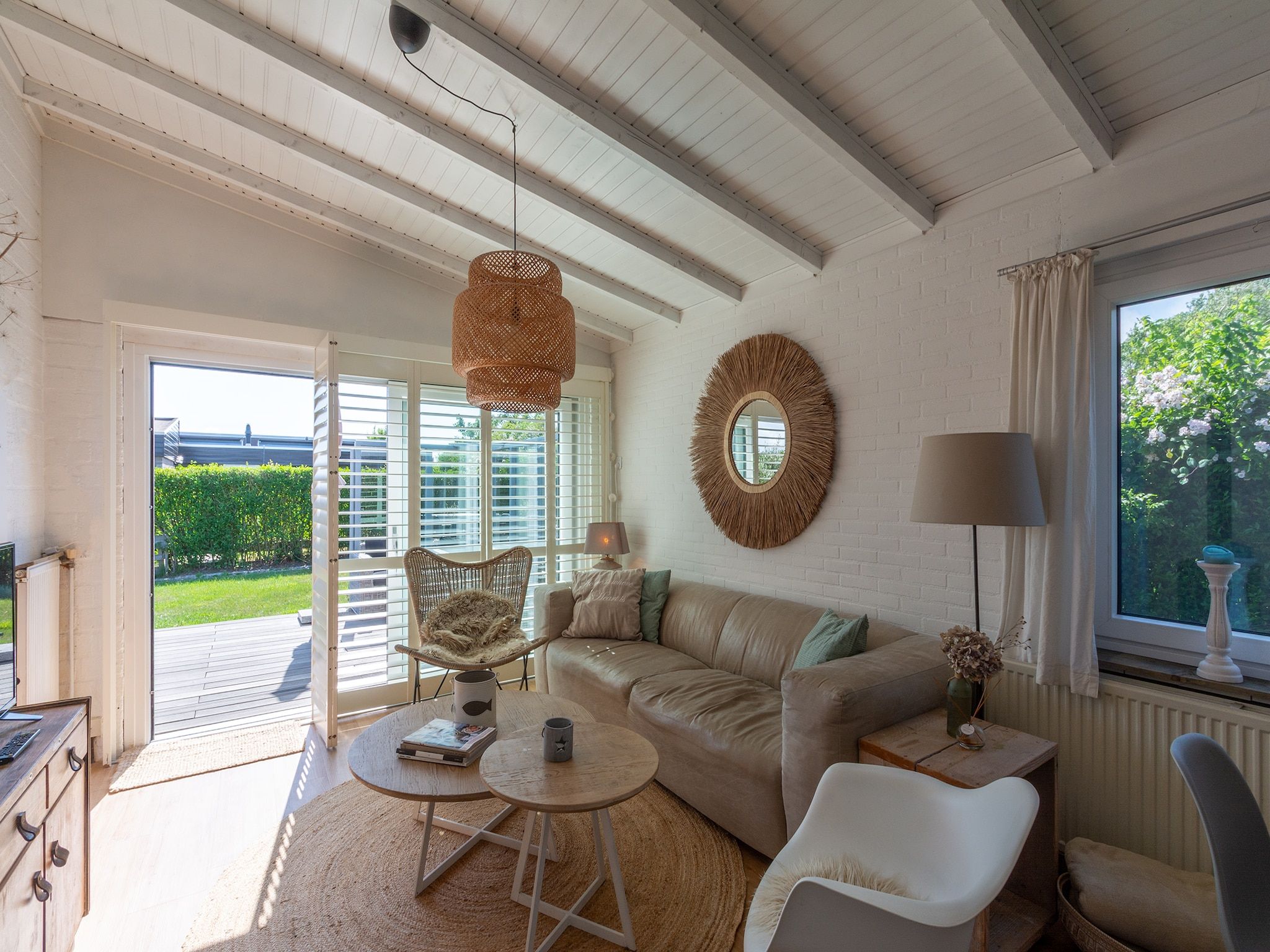 De woonkamer van De Blenck 3 in Callantsoog