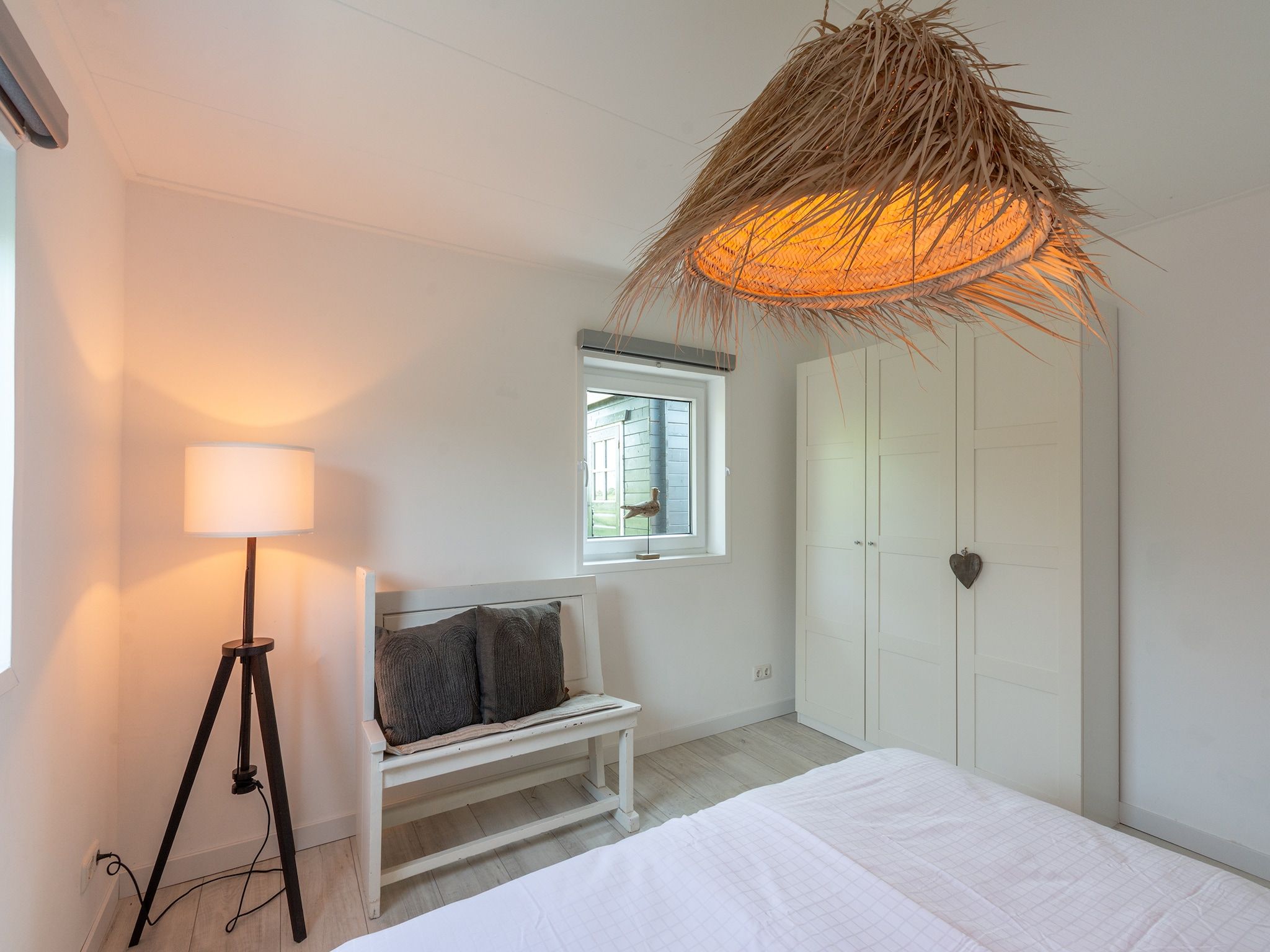 Een slaapkamer van De Blenck 3 in Callantsoog