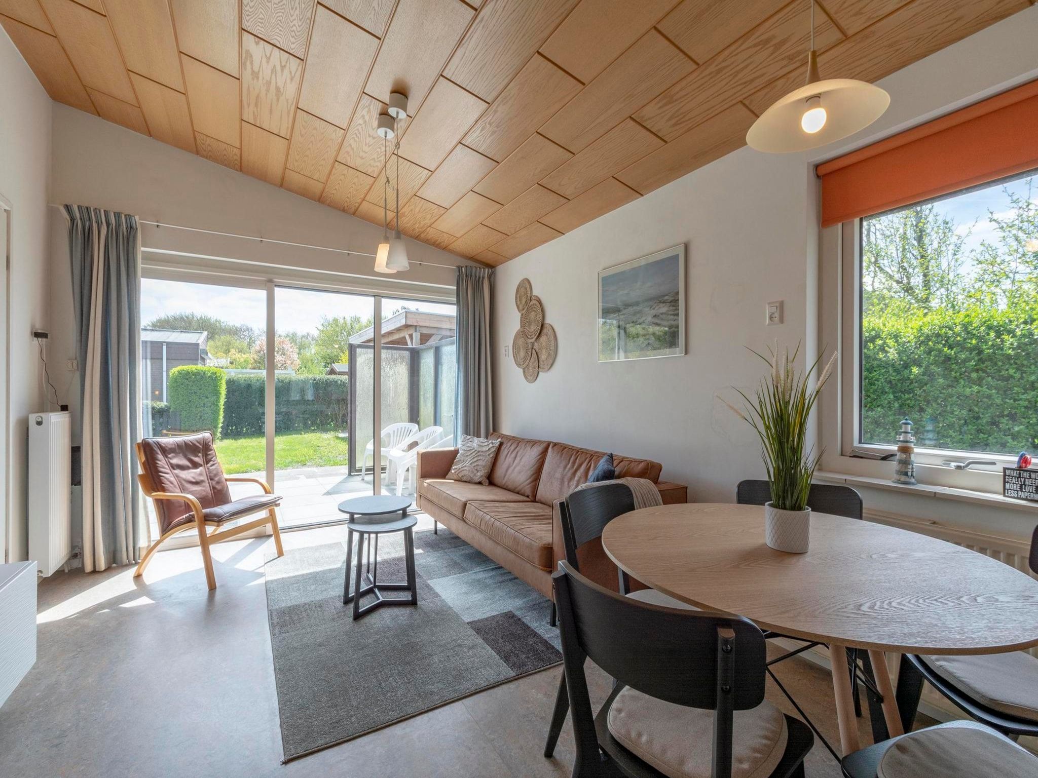 De woonkamer van De Blenck 49 in Callantsoog
