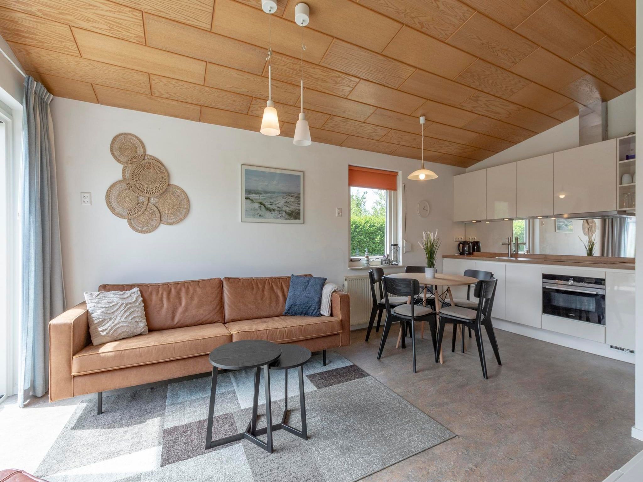 De woonkamer van De Blenck 49 in Callantsoog