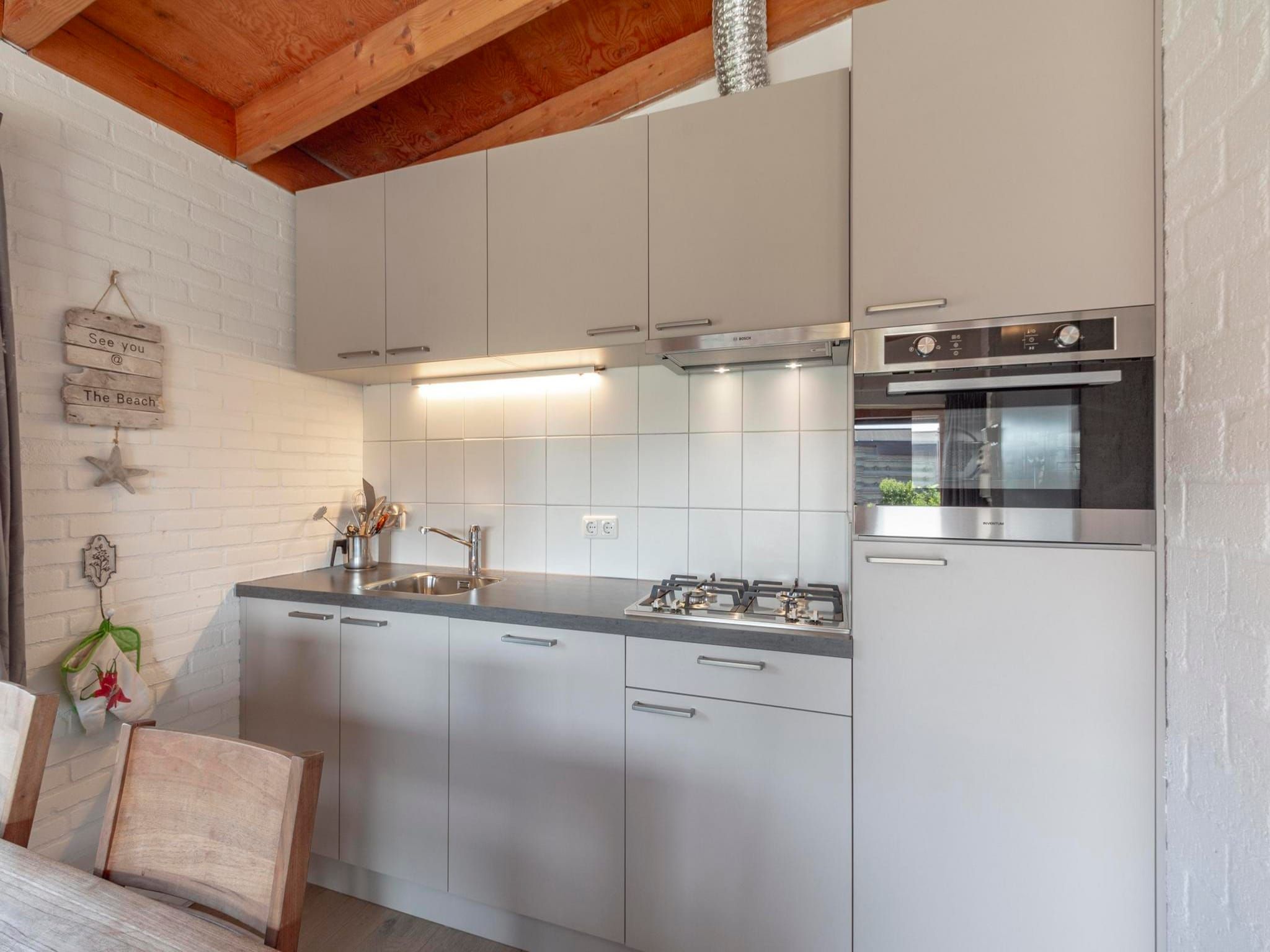 De keuken van De Blenck 67 in Callantsoog
