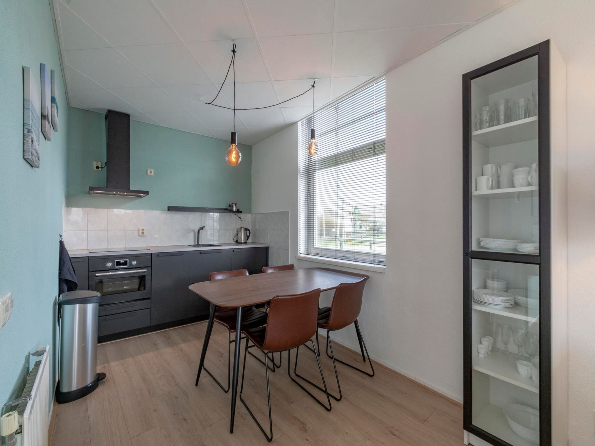 De keuken van Strandslag 95 in Julianadorp aan Zee