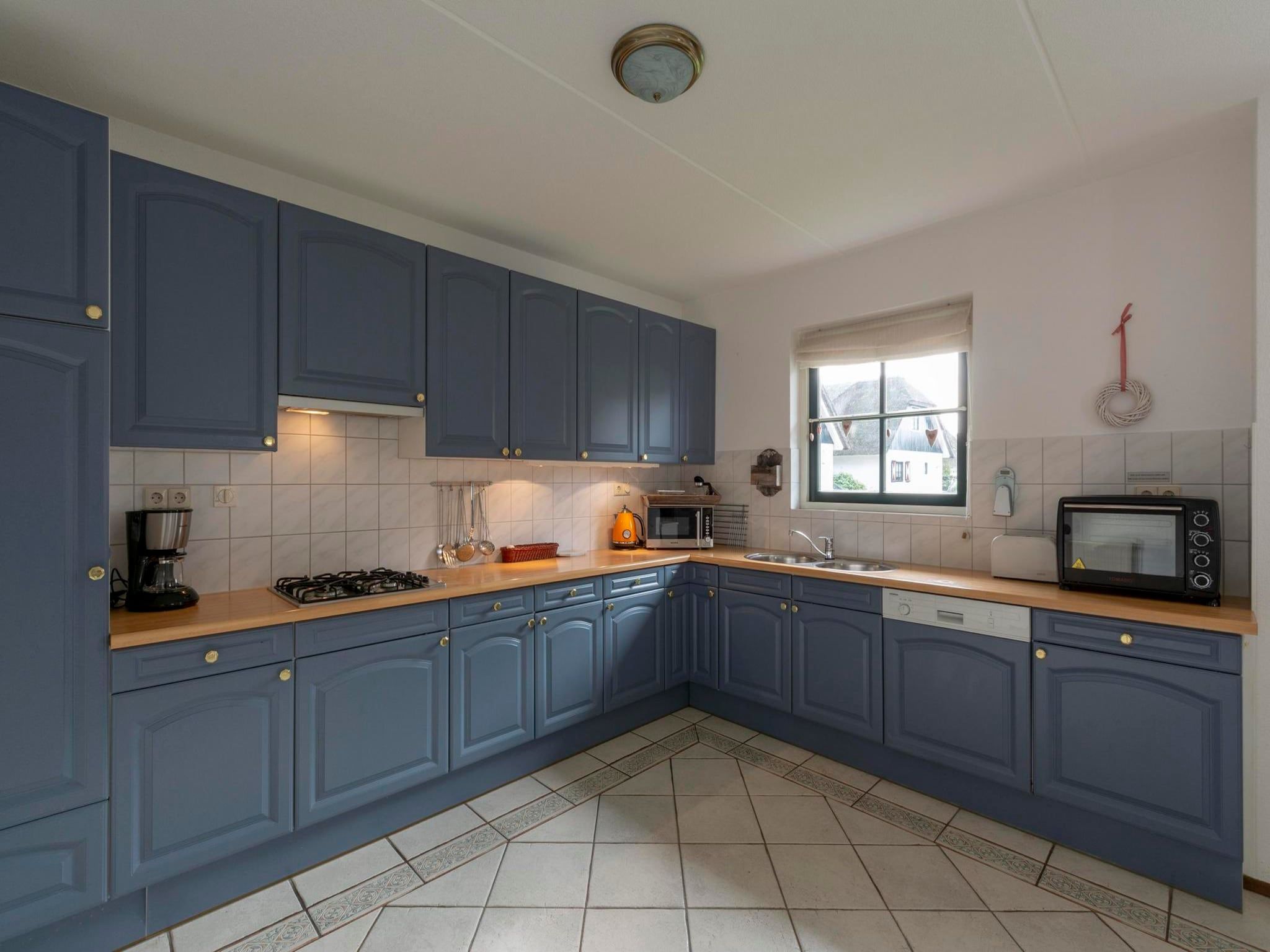 De keuken van De Buitenplaats 138 in Callantsoog
