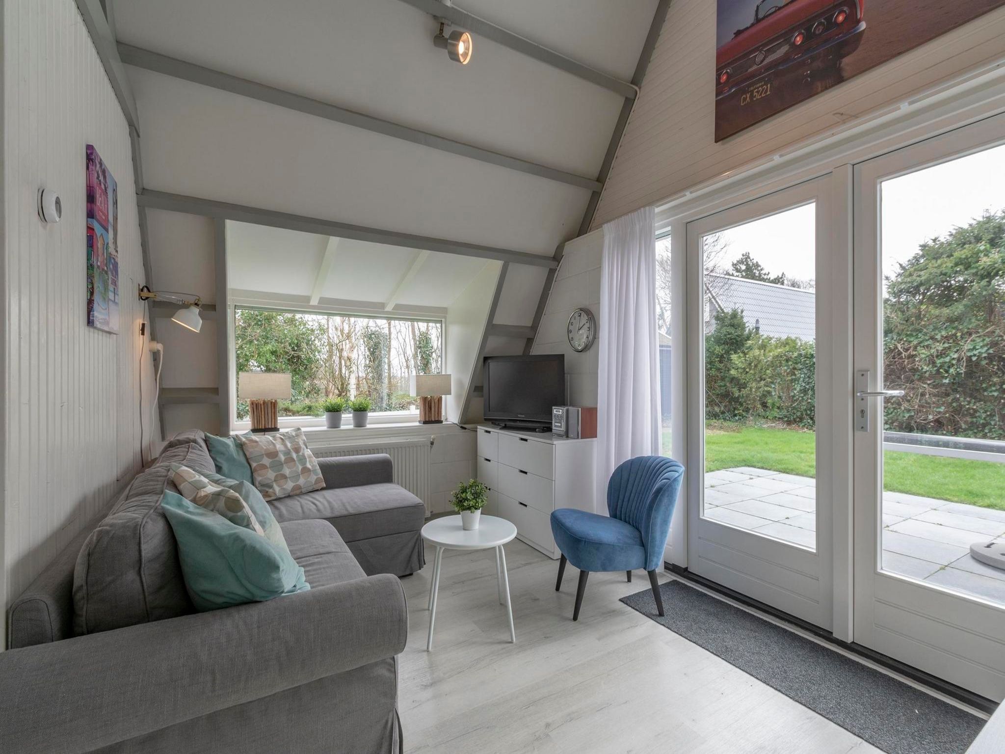 De woonkamer van Sandepark 165 in Groote Keeten