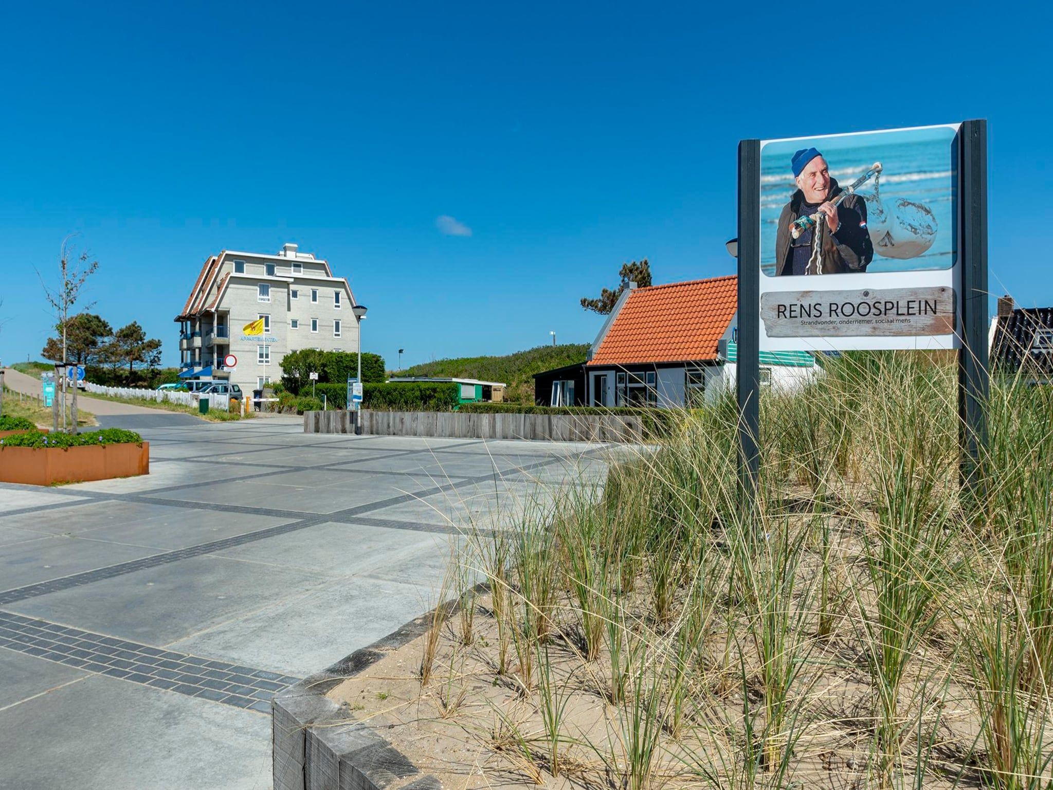 De buitenkant van Sandepark 165 in Groote Keeten