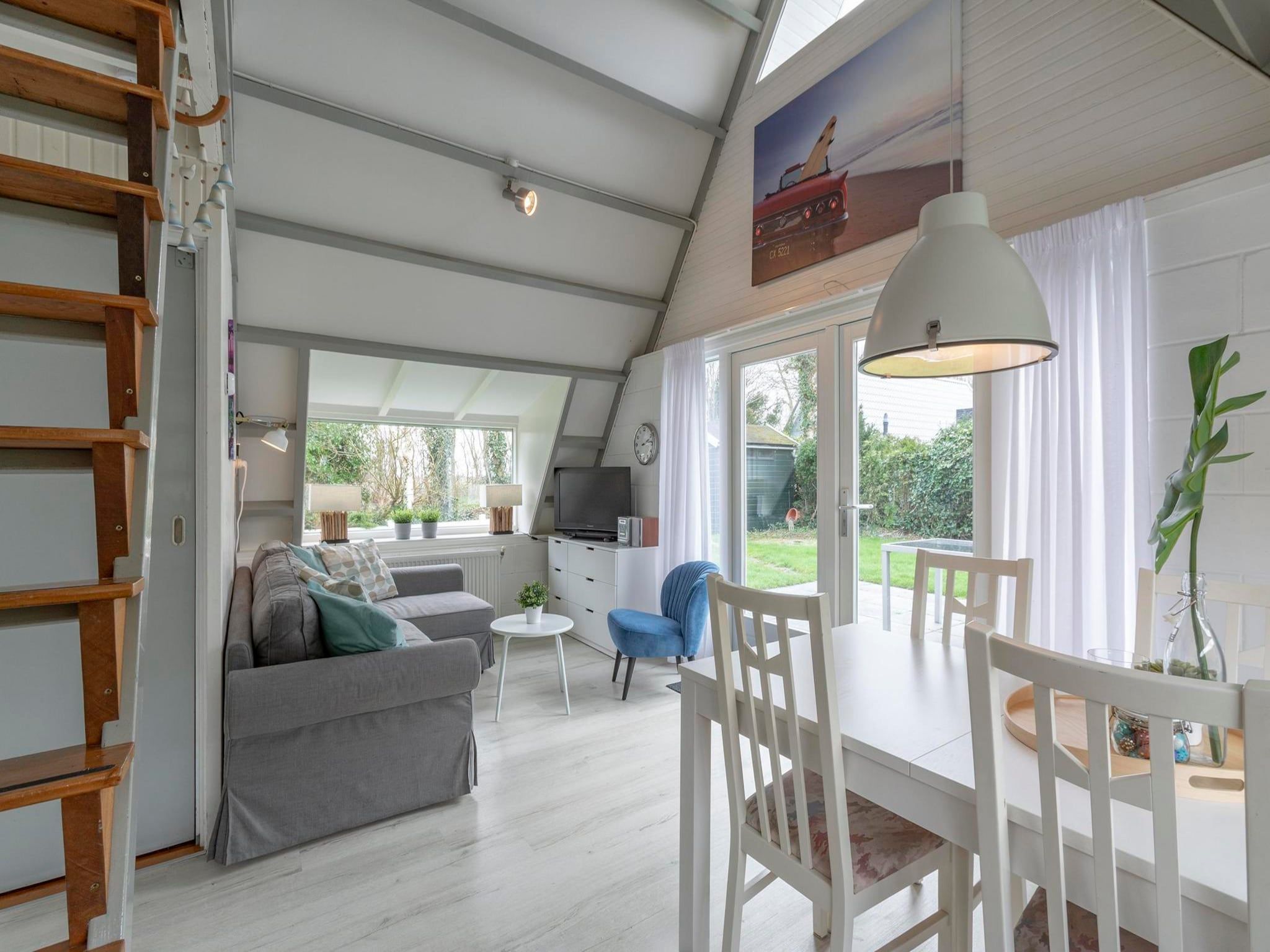 De woonkamer van Sandepark 165 in Groote Keeten