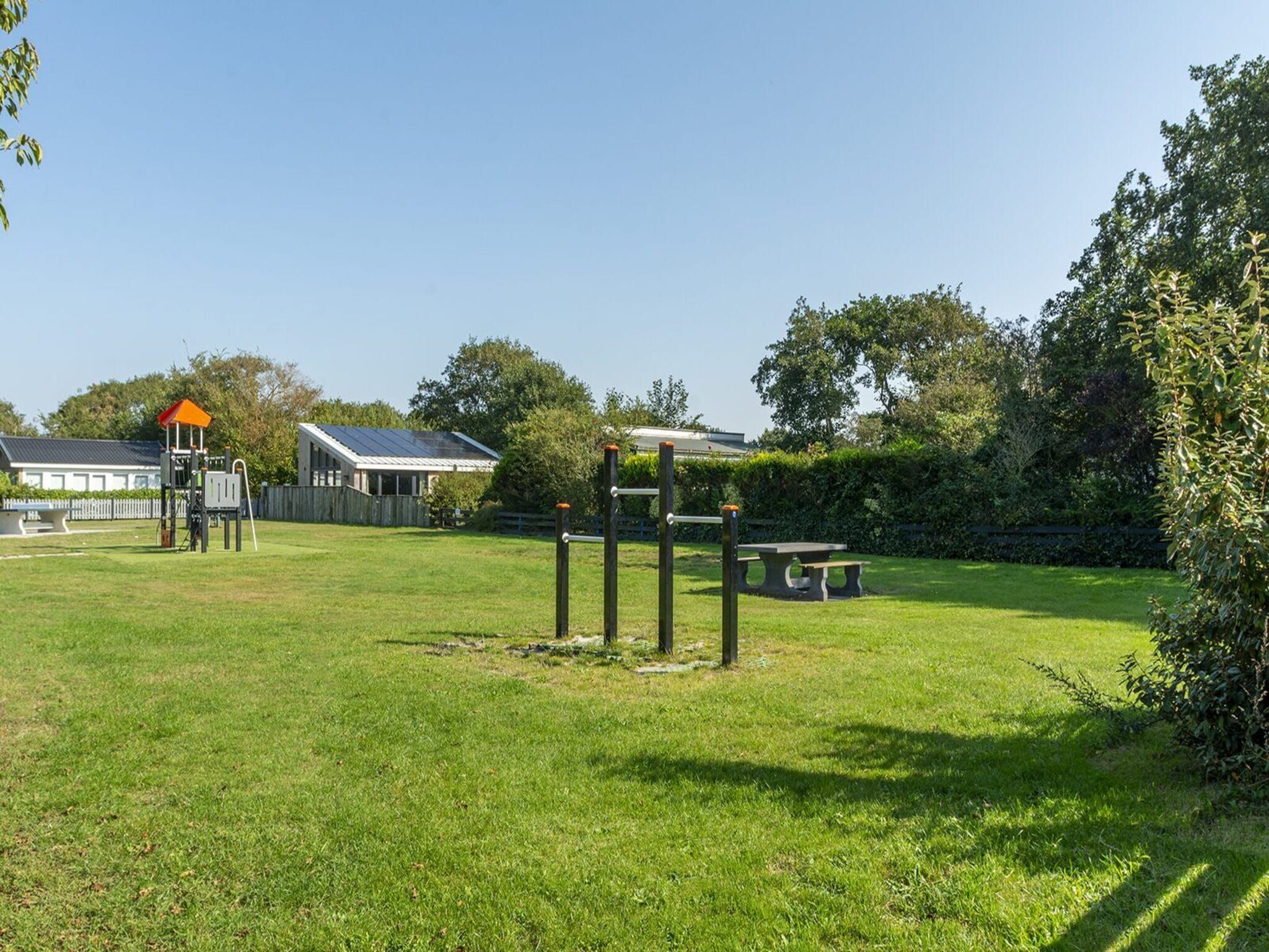 De tuin van Garnekuul 12 in Callantsoog