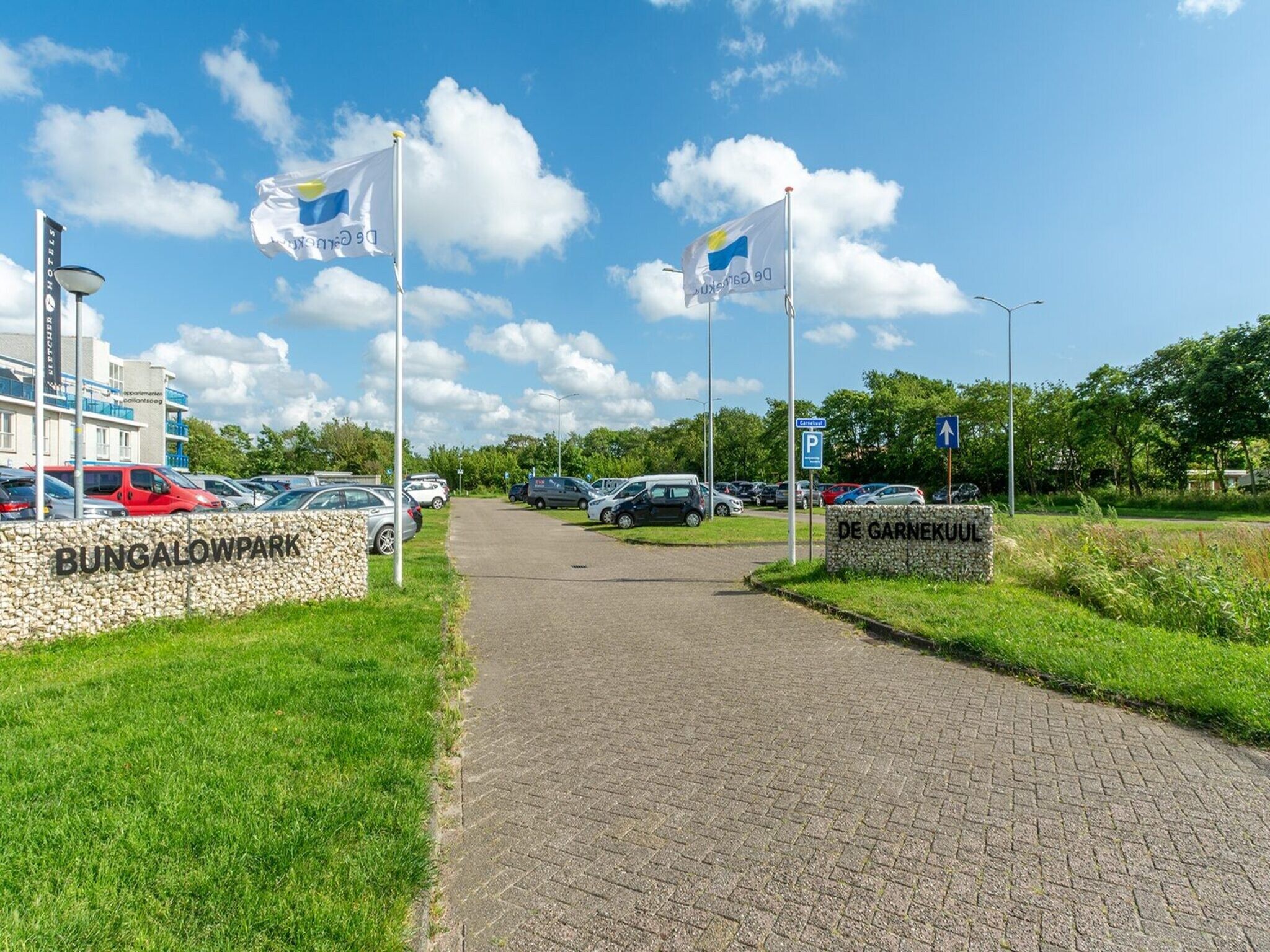 Parkfaciliteiten bij Garnekuul 12 in Callantsoog