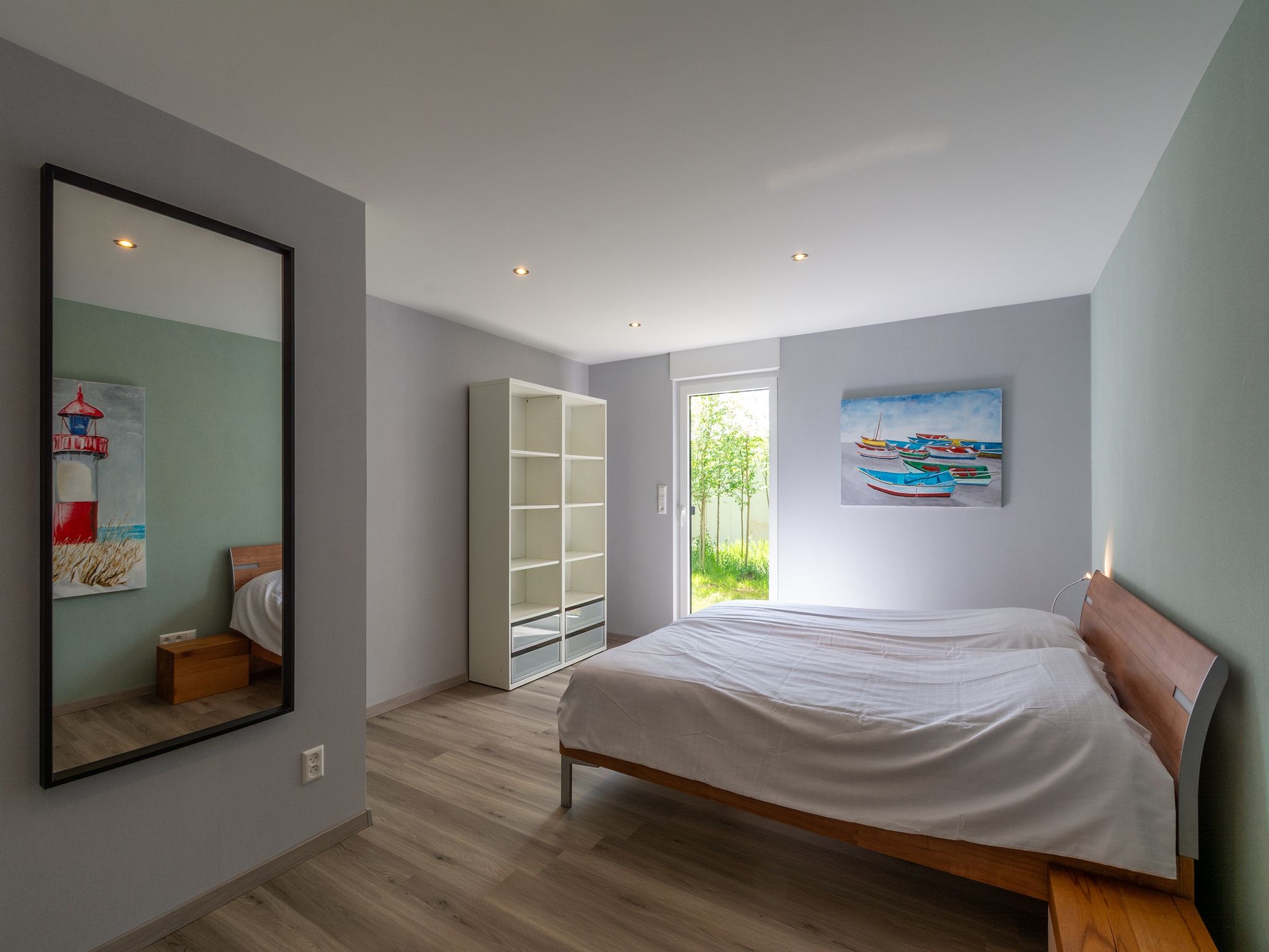 Een slaapkamer van Garnekuul 18 in Callantsoog