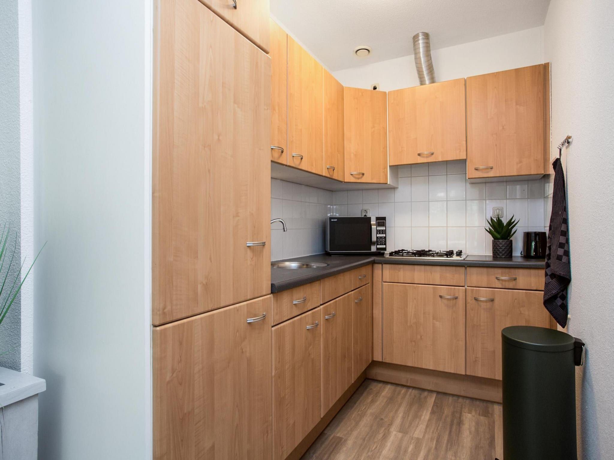 De keuken van Résidence Juliana 57 in Julianadorp aan Zee