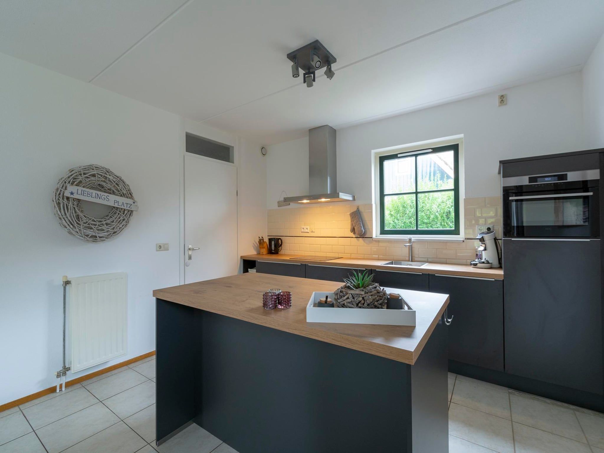De keuken van De Buitenplaats 89 in Callantsoog