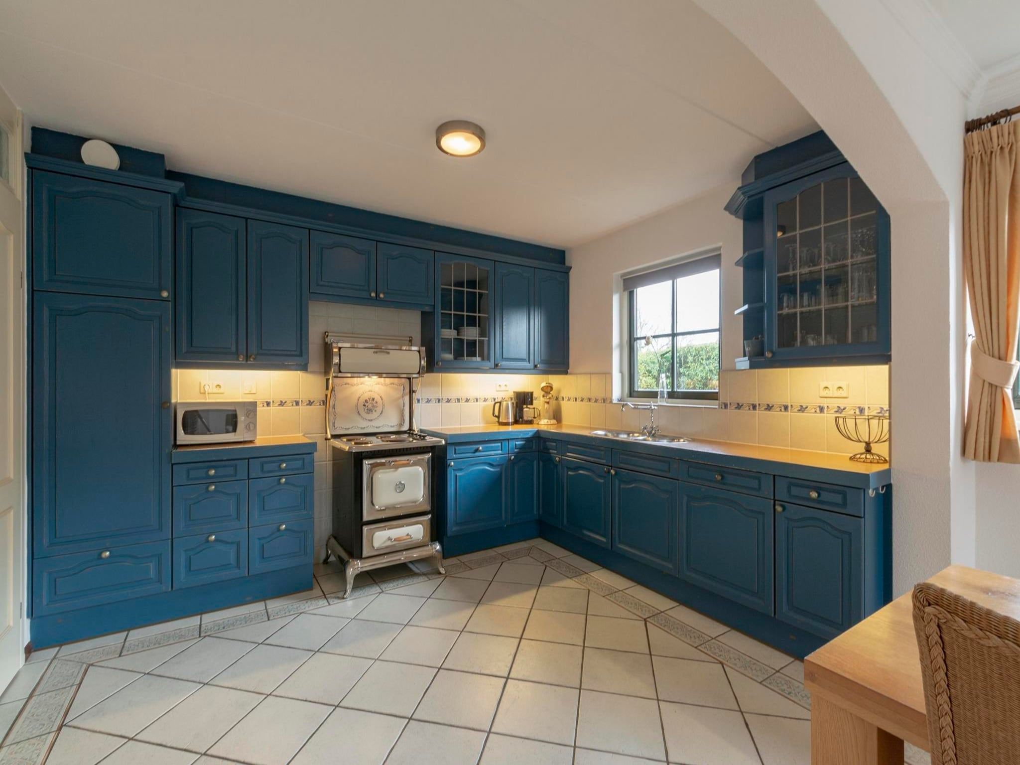 De keuken van De Buitenplaats 97 in Callantsoog