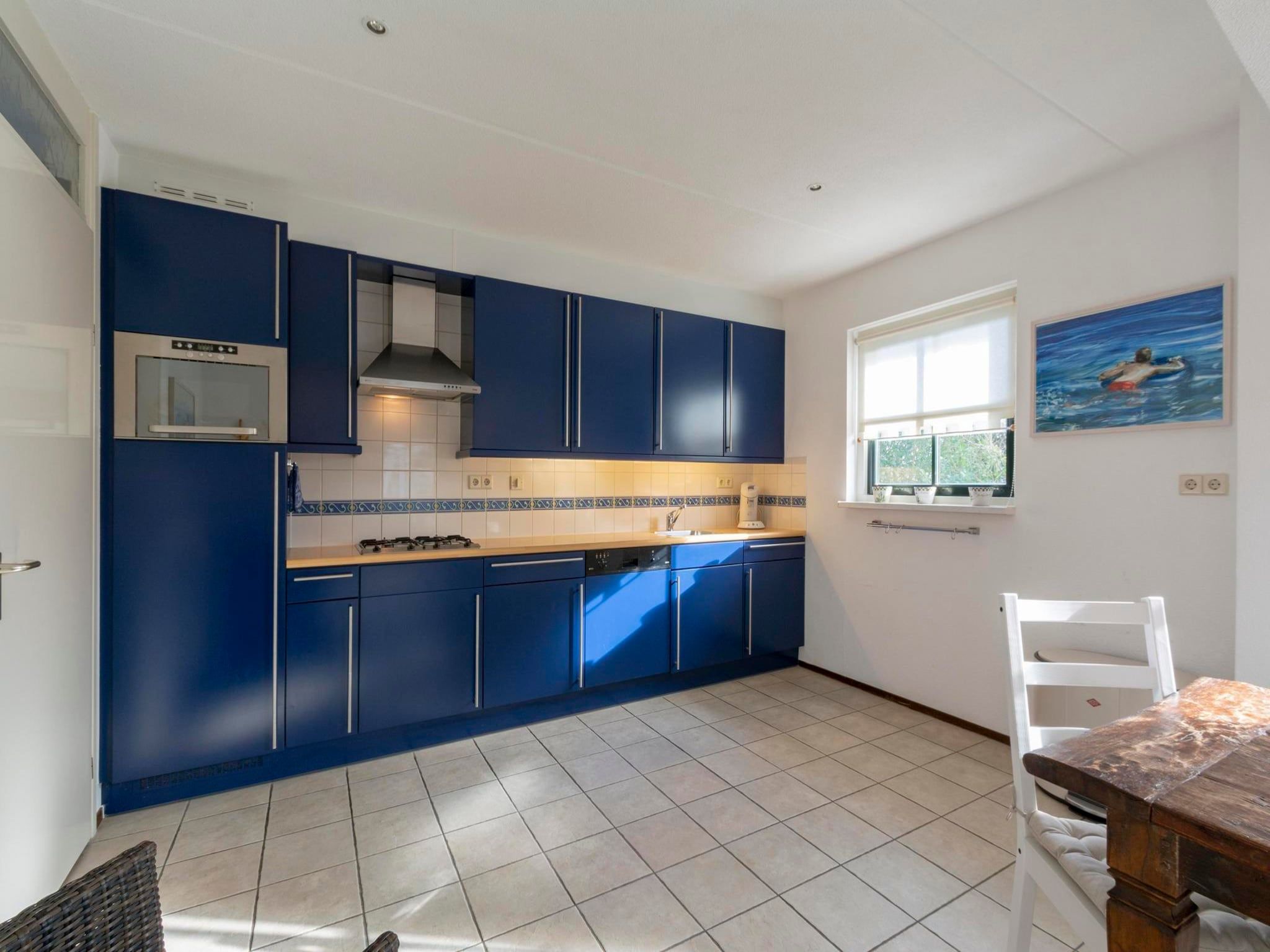 De keuken van De Buitenplaats 98 in Callantsoog