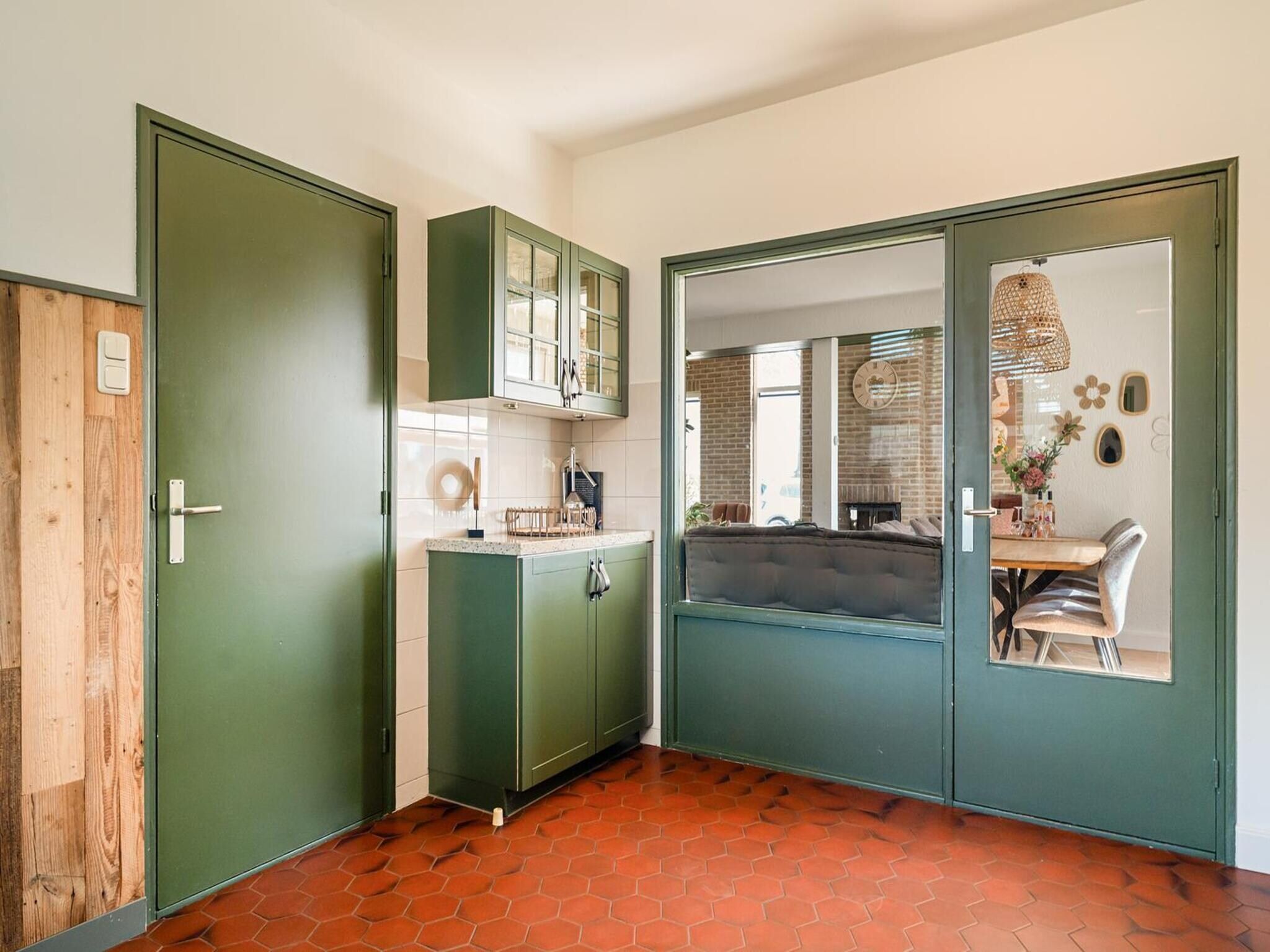 De keuken van Villa Zuidwester in Callantsoog