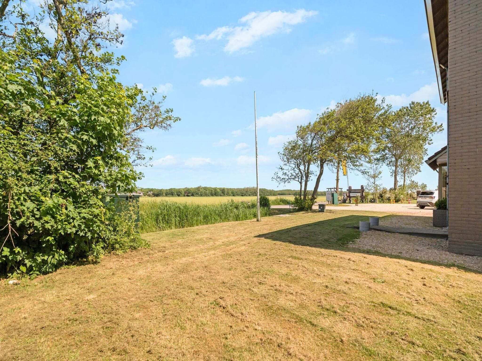 De tuin van Villa Zuidwester in Callantsoog