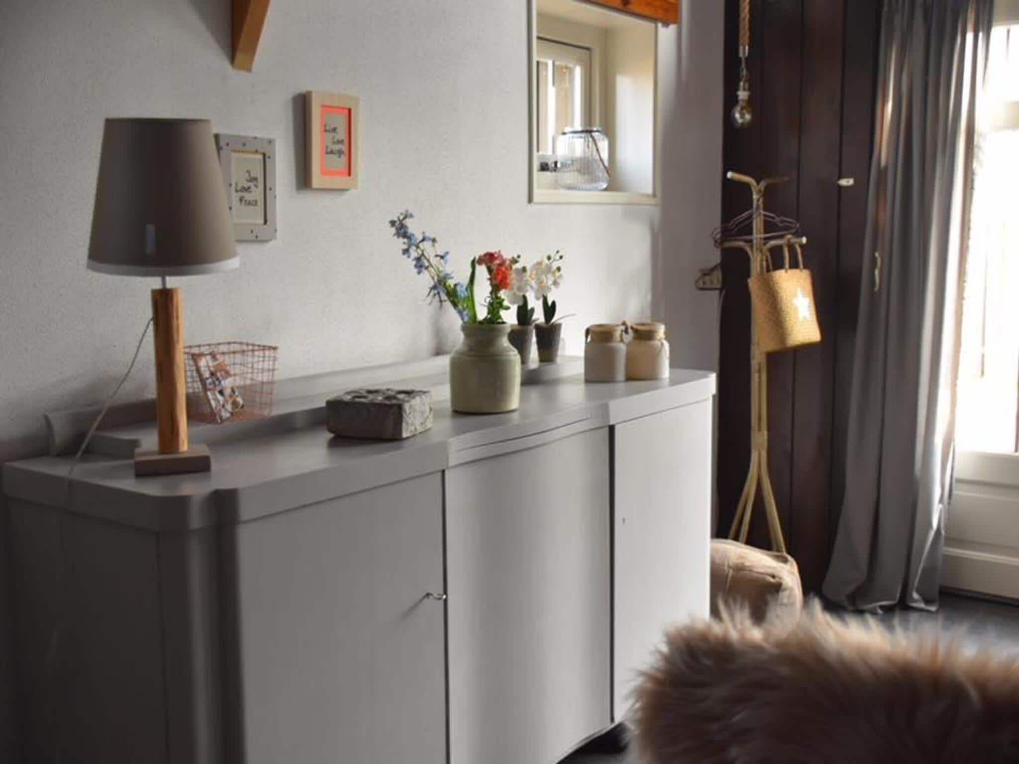De woonkamer van Vossehoeck 1 in Callantsoog