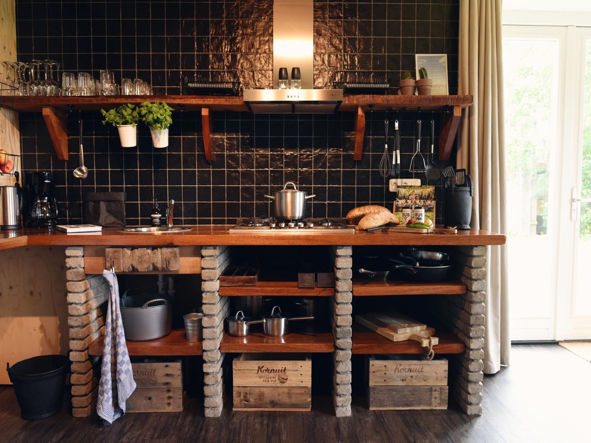 De keuken van Vossehoeck 3 in Callantsoog