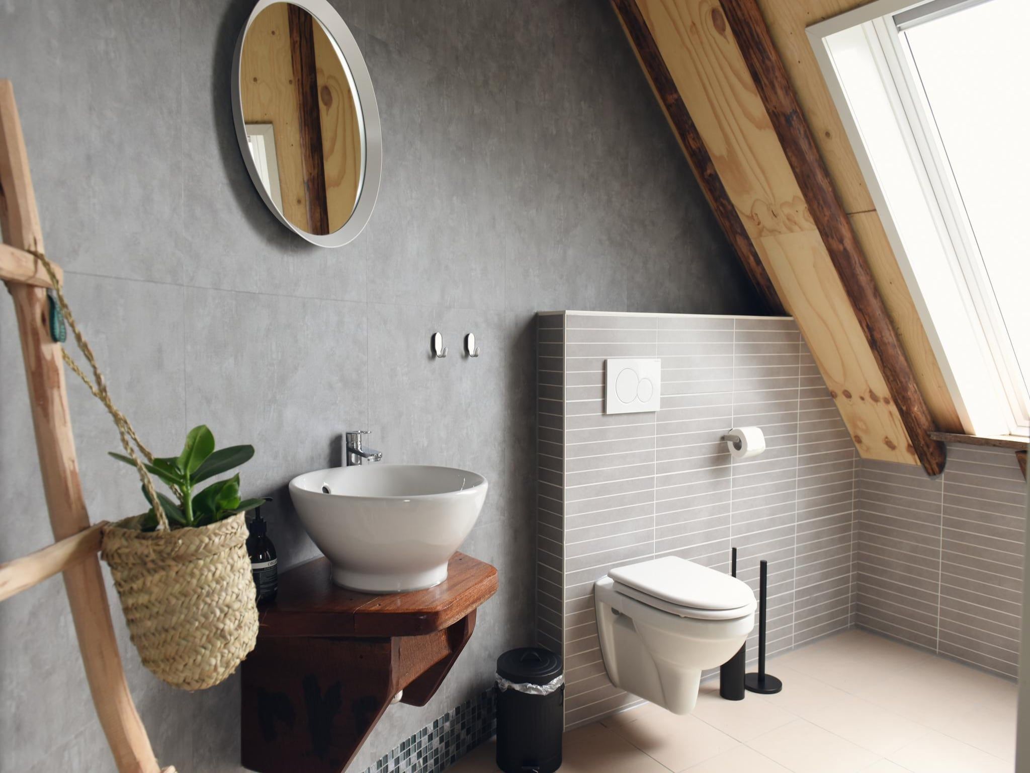 De badkamer van Vossehoeck 3 in Callantsoog