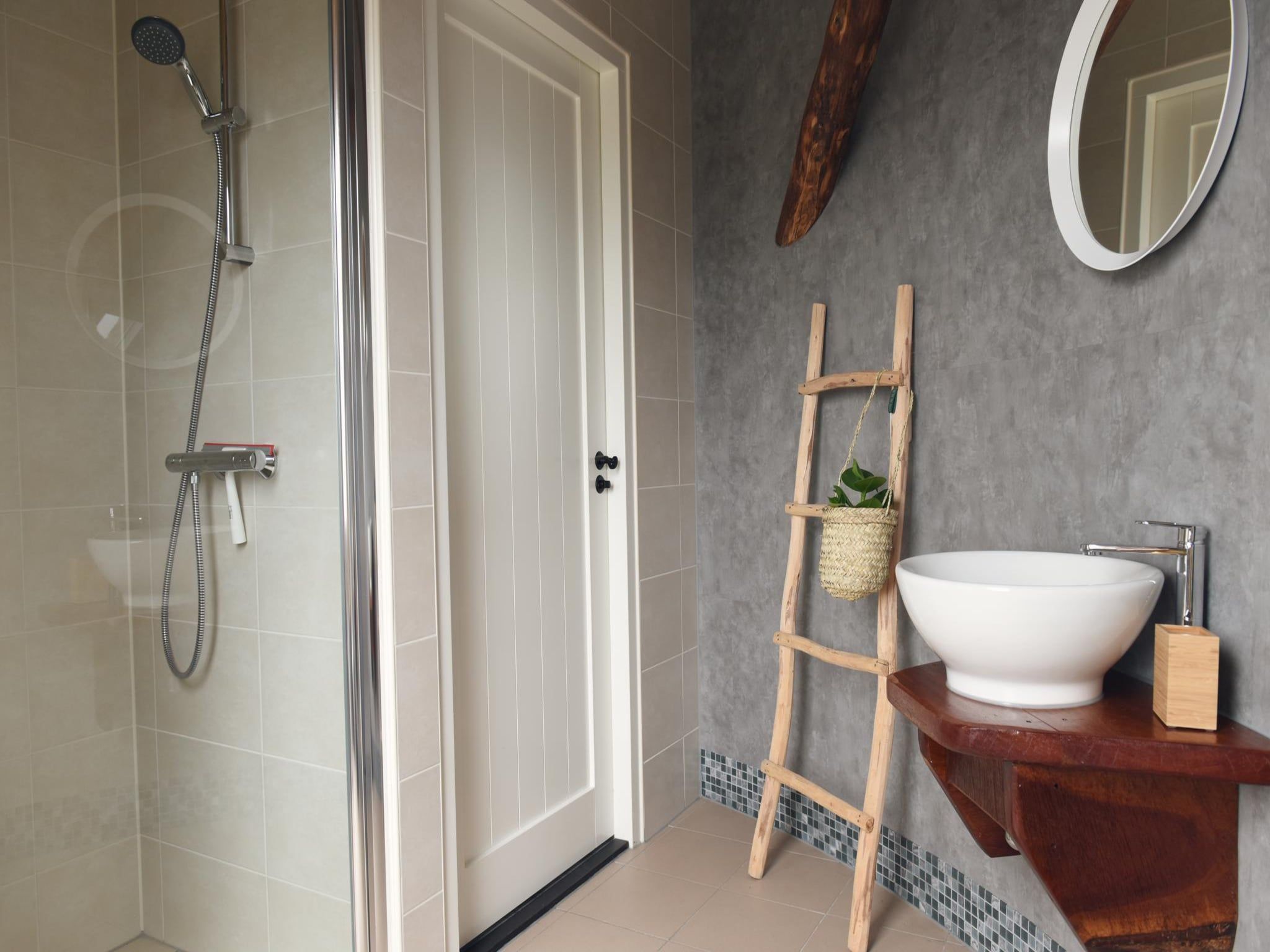 De badkamer van Vossehoeck 3 in Callantsoog