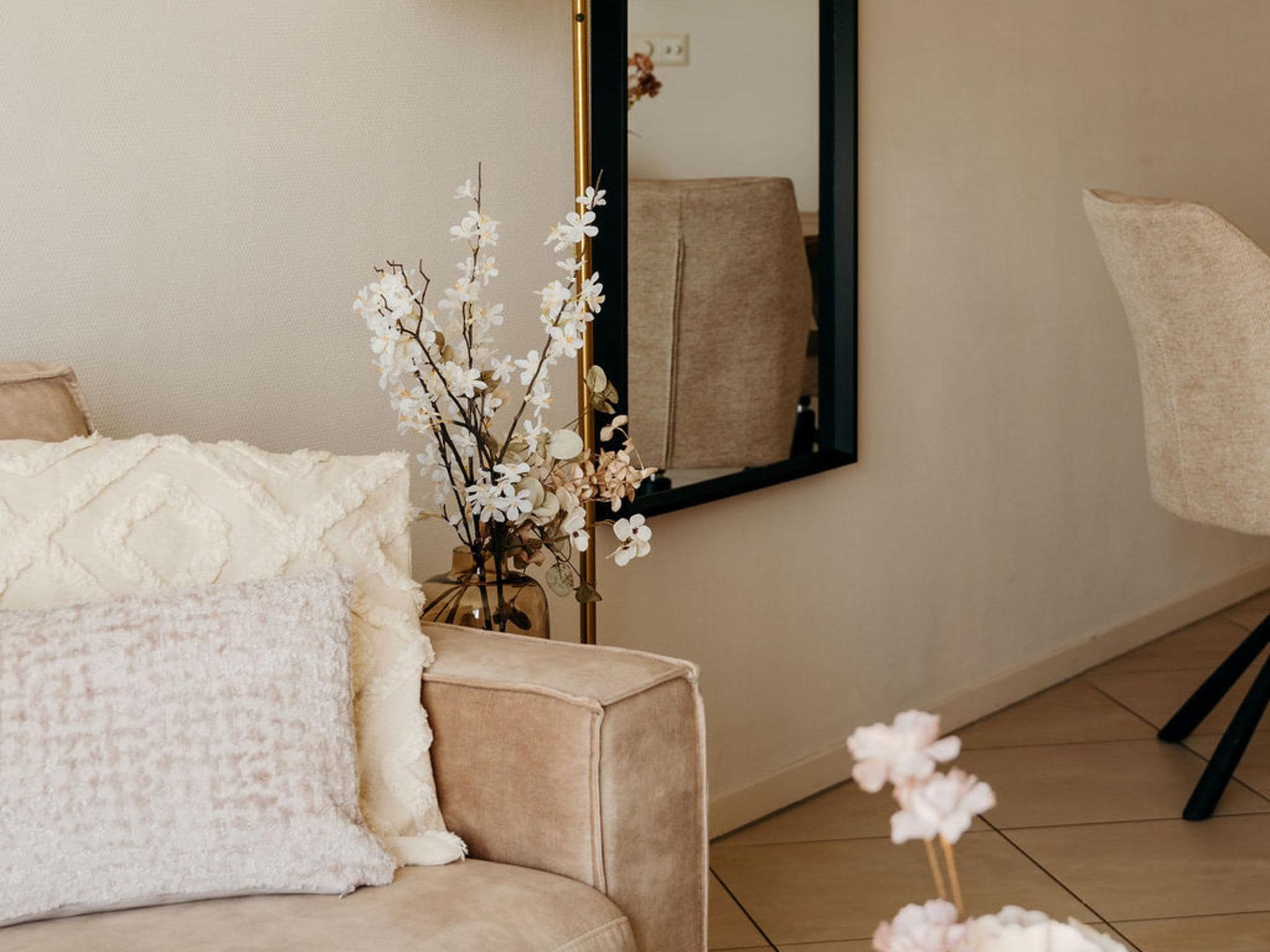 De woonkamer van De Vlijt - First class A in De Cocksdorp