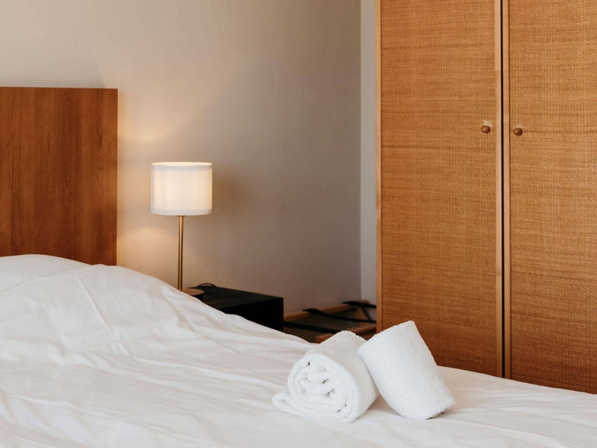 Een slaapkamer van De Vlijt - First class B in De Cocksdorp