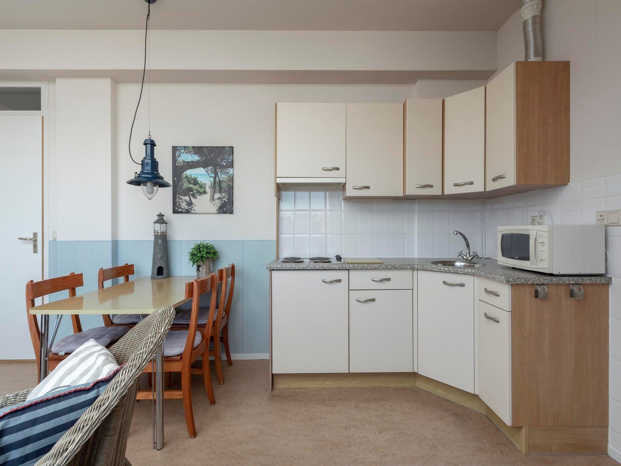 De keuken van Dorpsplein 23E in Callantsoog
