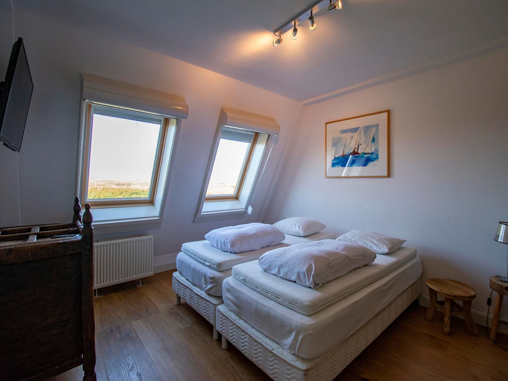 Een slaapkamer van Duinerei C301/C302 in Groote Keeten