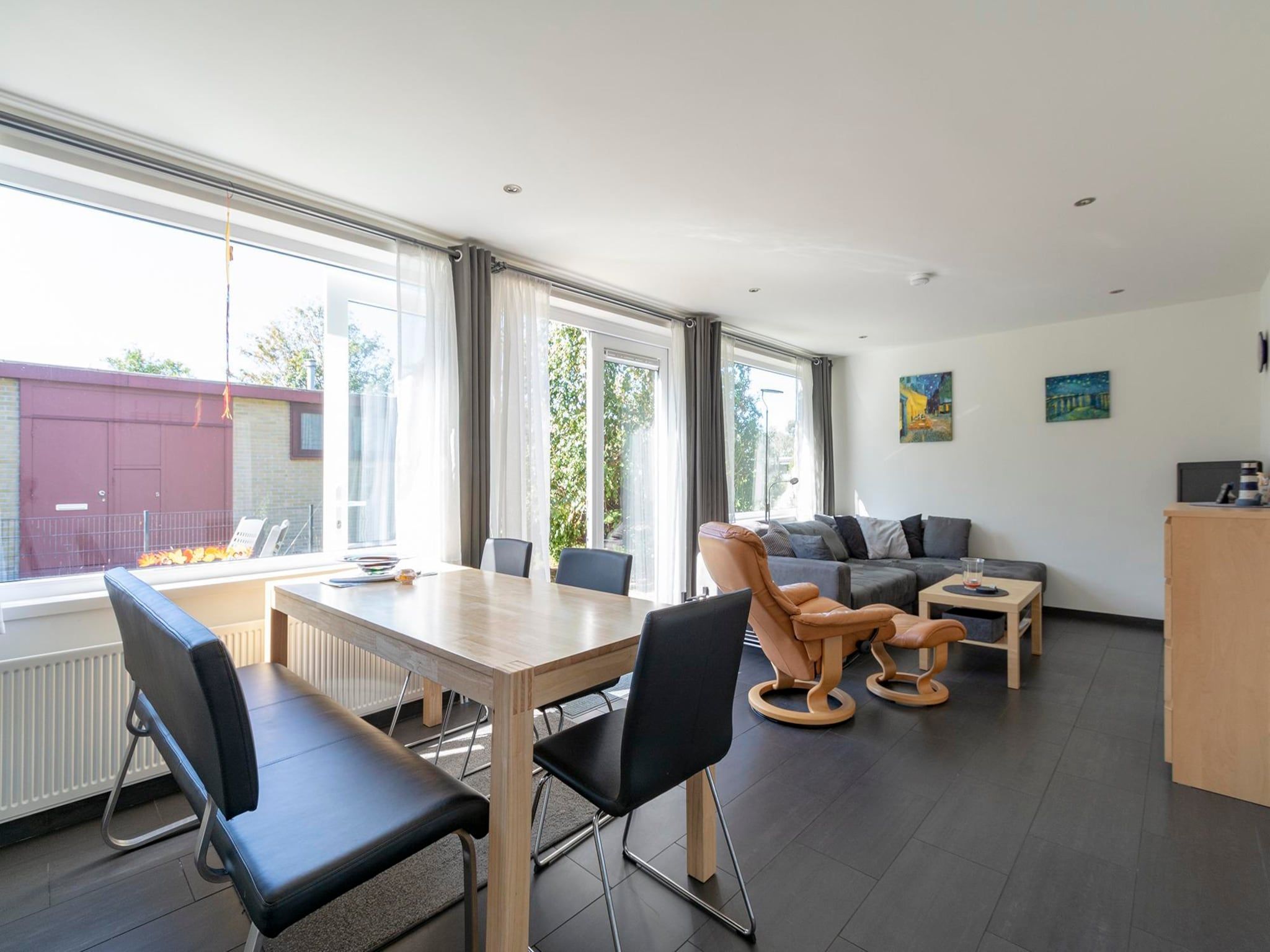 De eetkamer van Garnekuul 76 in Callantsoog