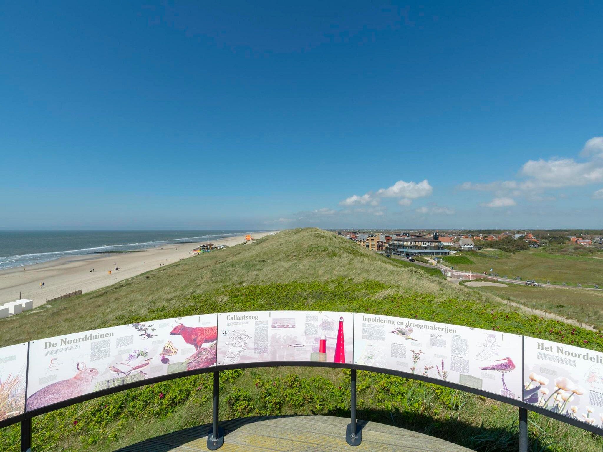 De omgeving van Wijde Blick 203 in Callantsoog