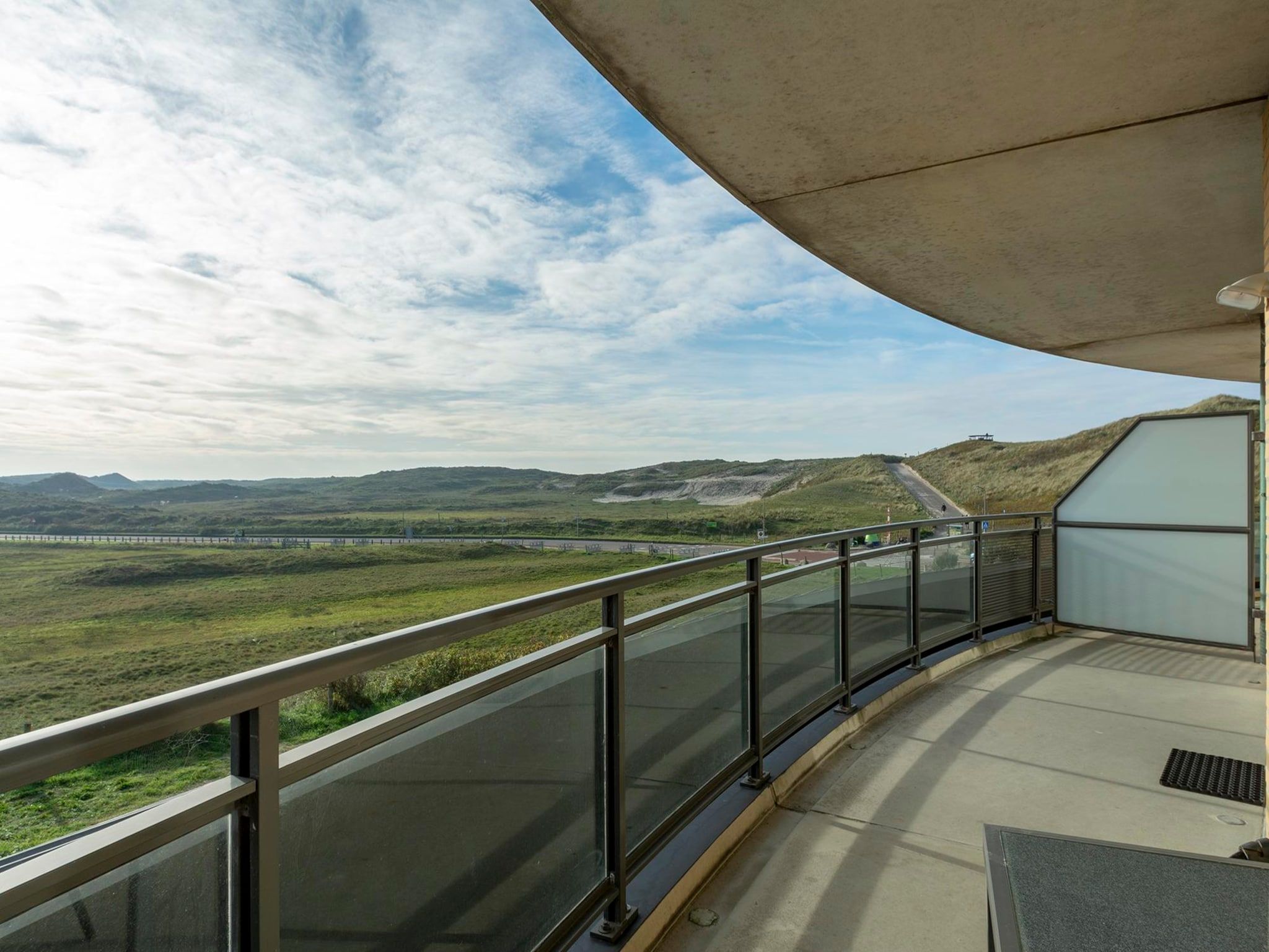 Het terras van Wijde Blick 205 in Callantsoog