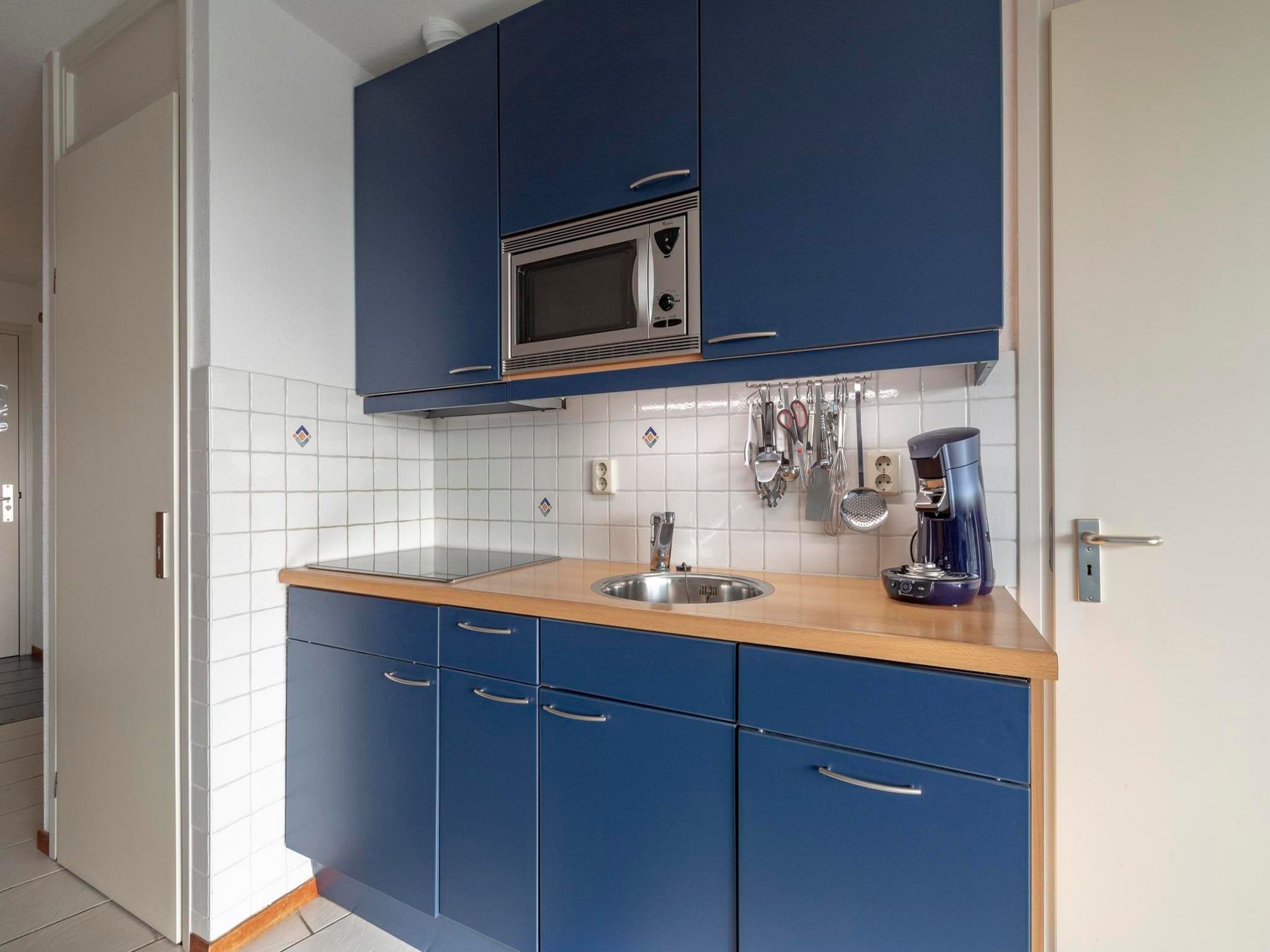 De keuken van Wijde Blick 205 in Callantsoog