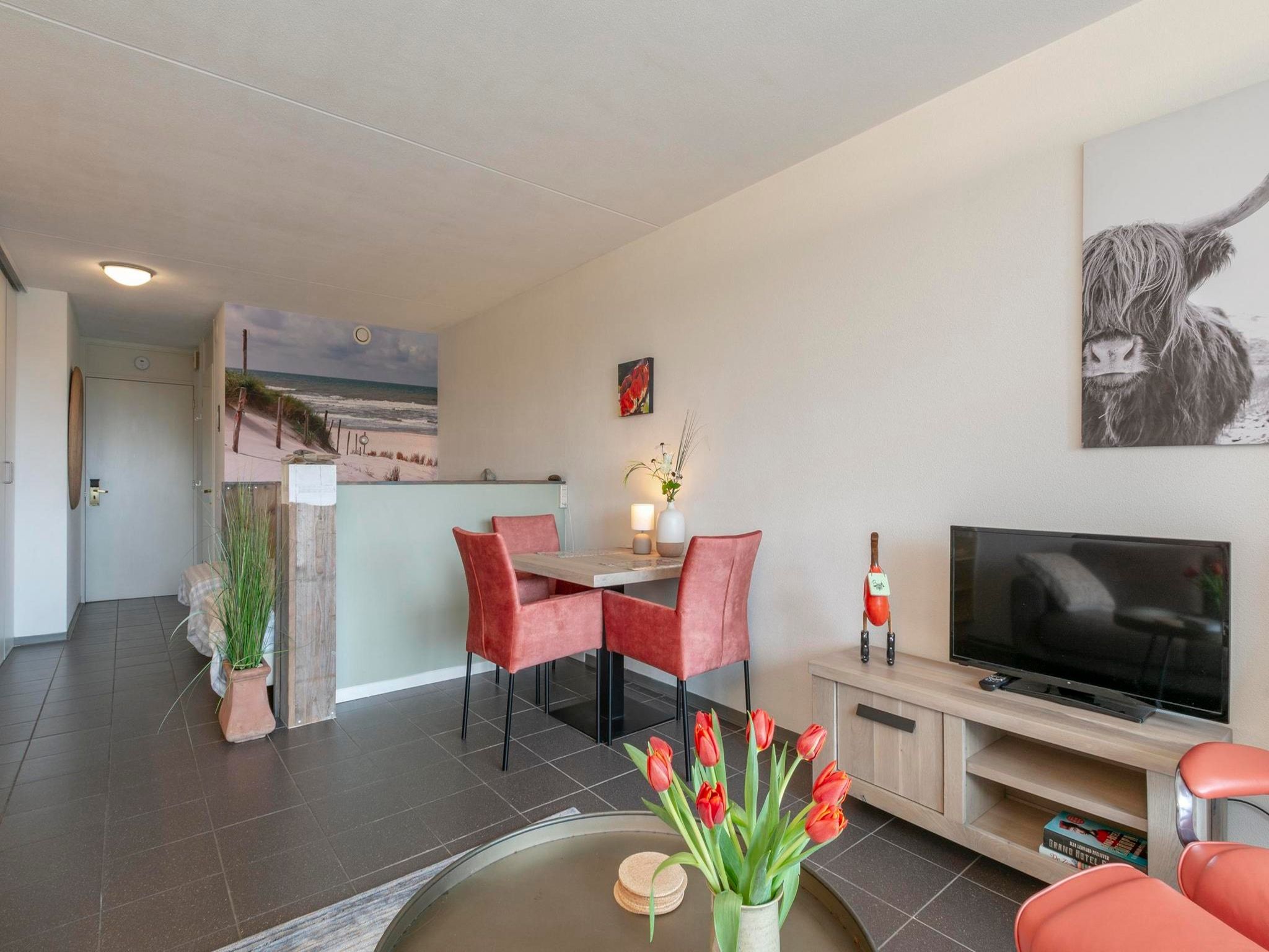 De woonkamer van Callantsduyne 22 in Callantsoog