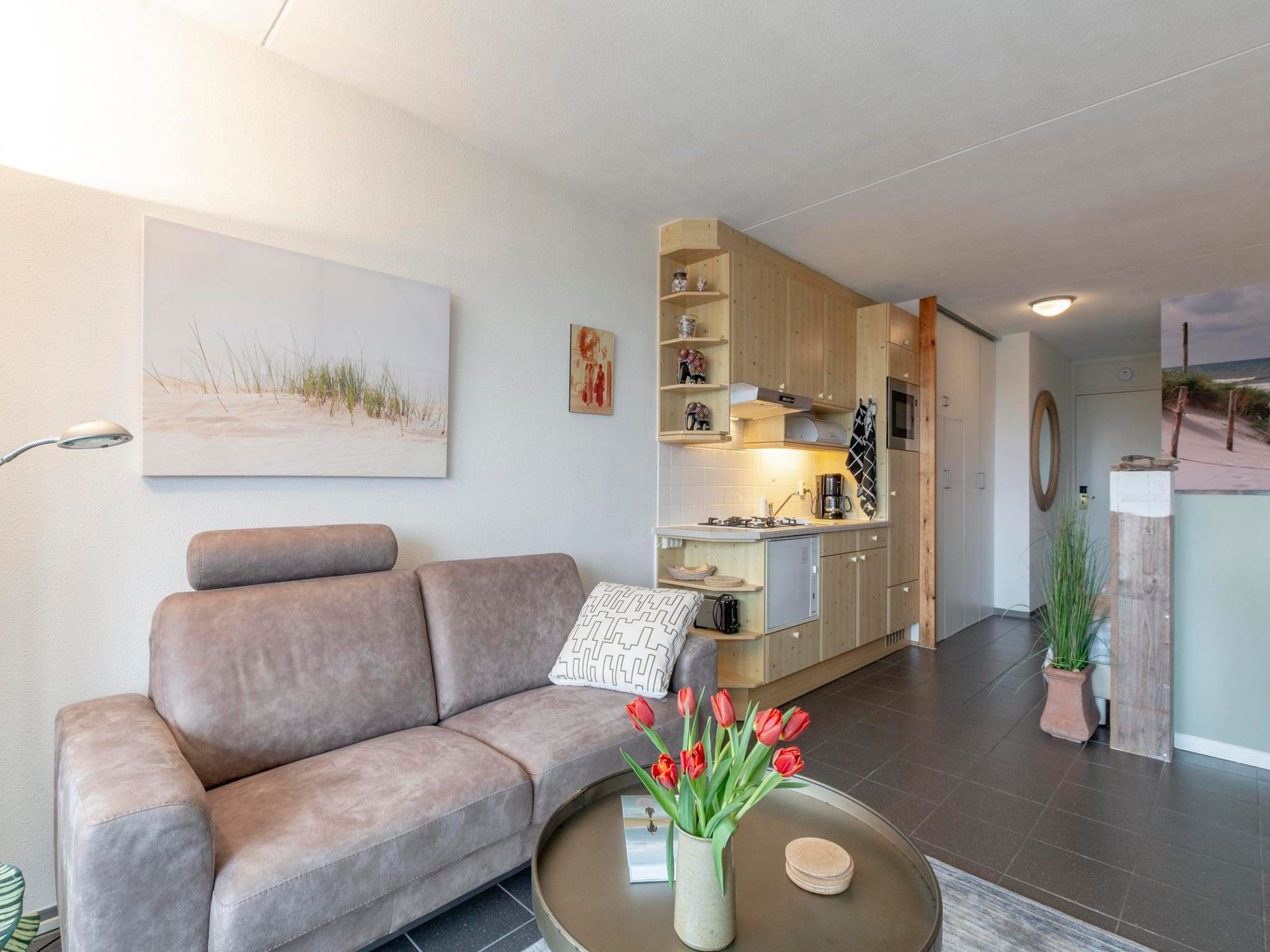 De woonkamer van Callantsduyne 22 in Callantsoog