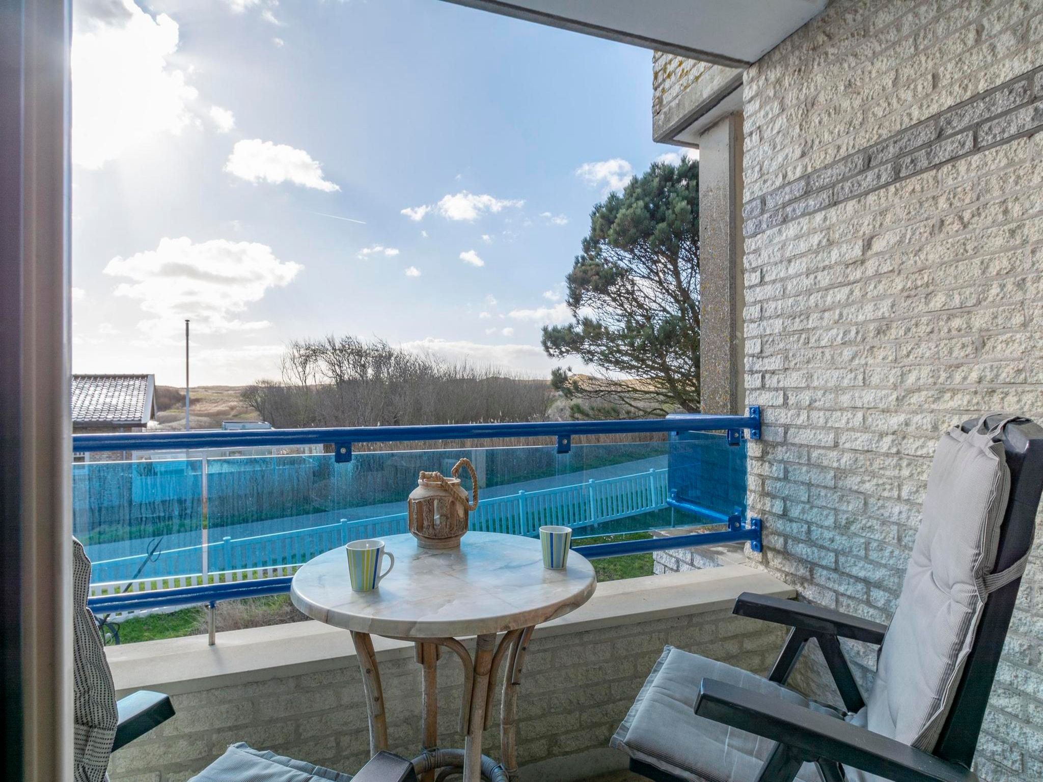 Het terras van Callantsduyne 22 in Callantsoog