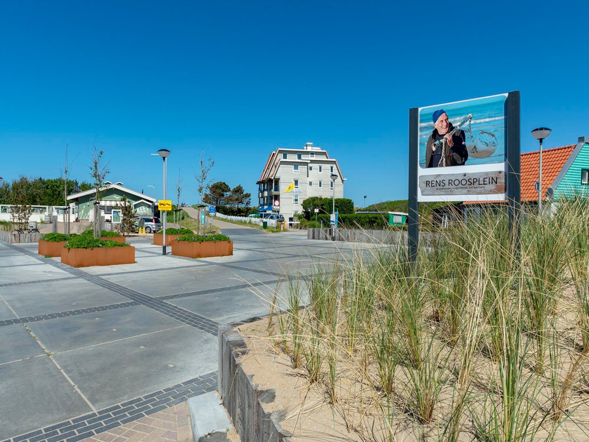 Het uitzicht vanaf Callantsduyne 22 in Callantsoog
