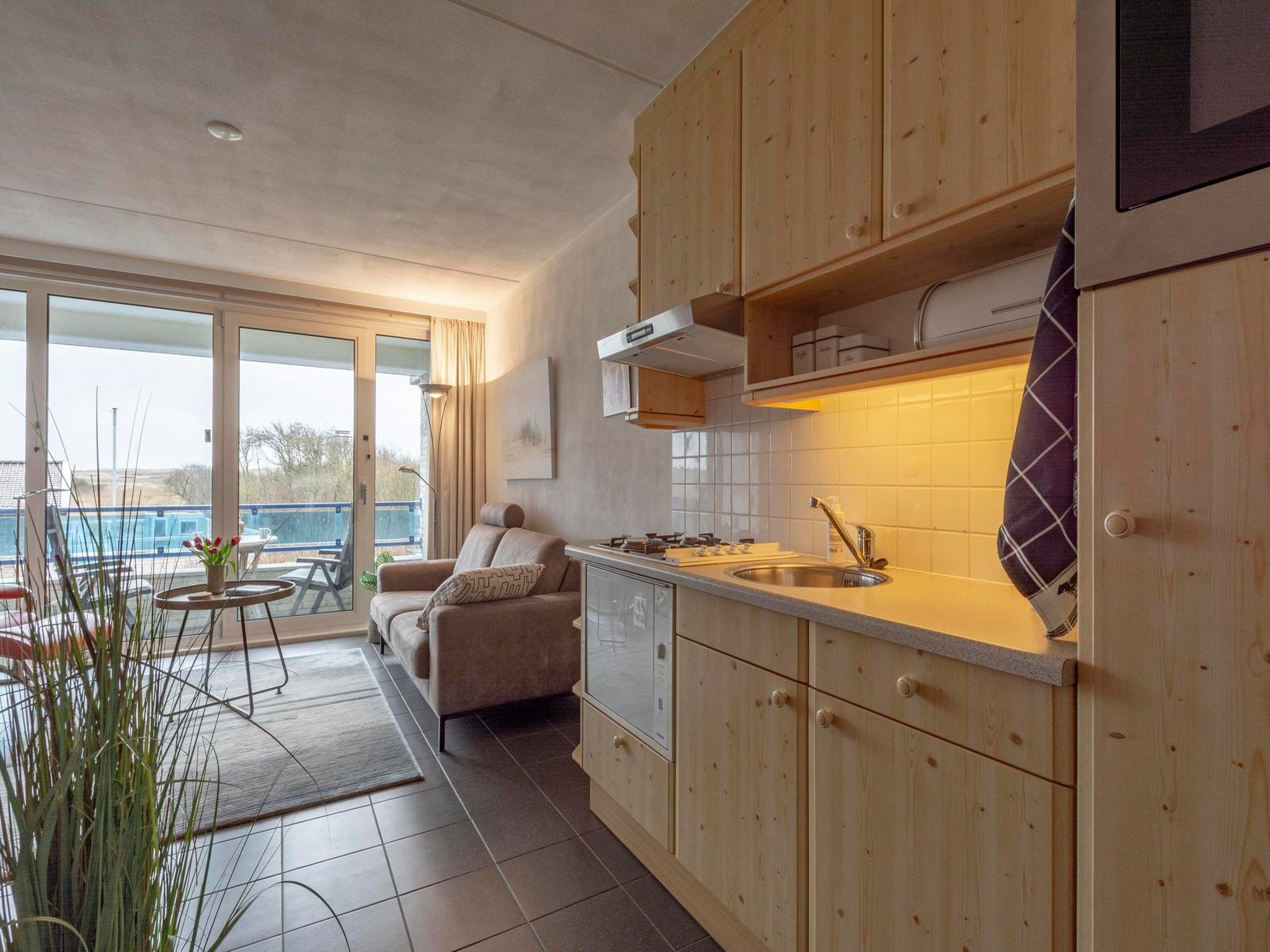 De keuken van Callantsduyne 22 in Callantsoog