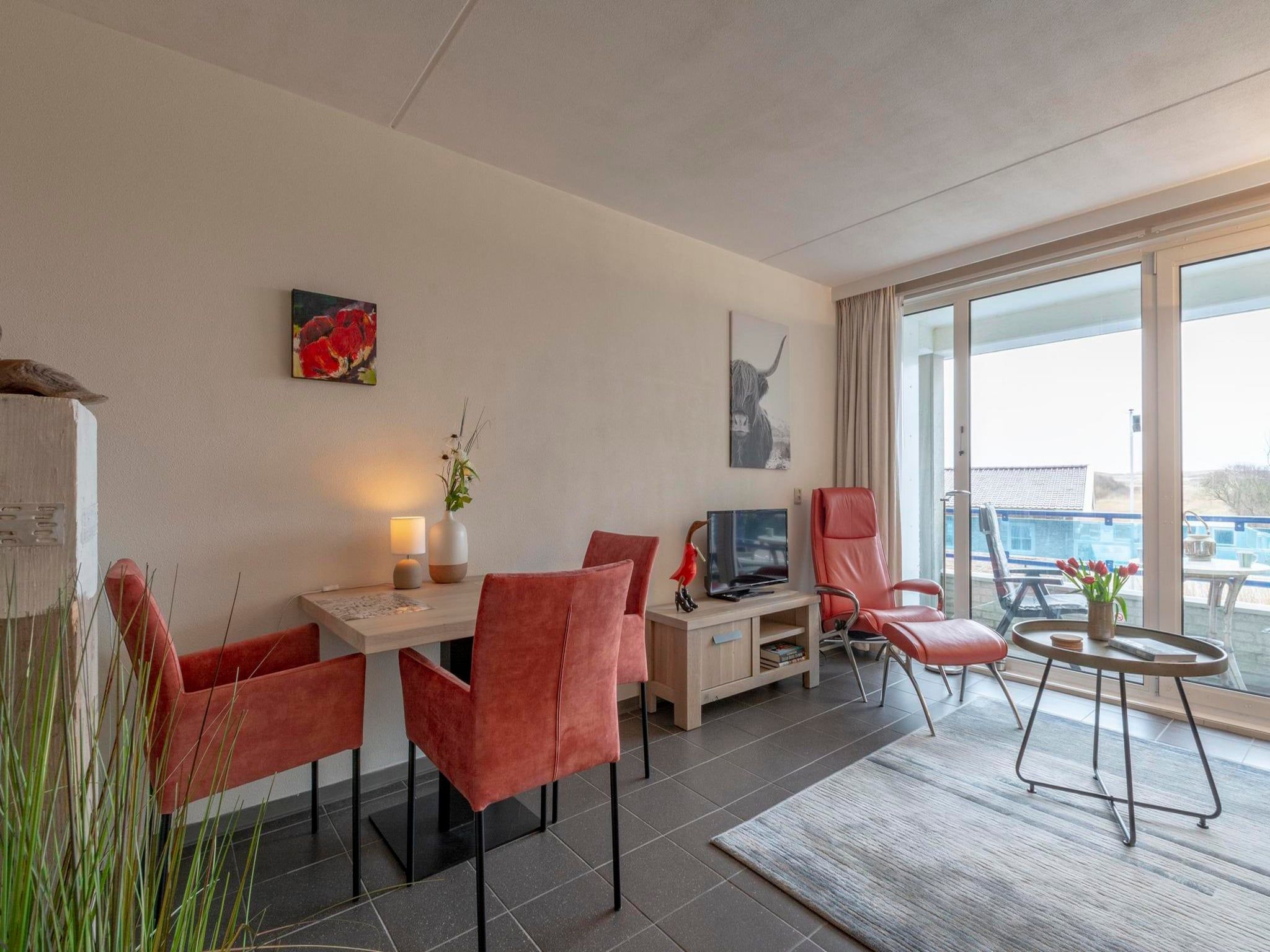De eetkamer van Callantsduyne 22 in Callantsoog