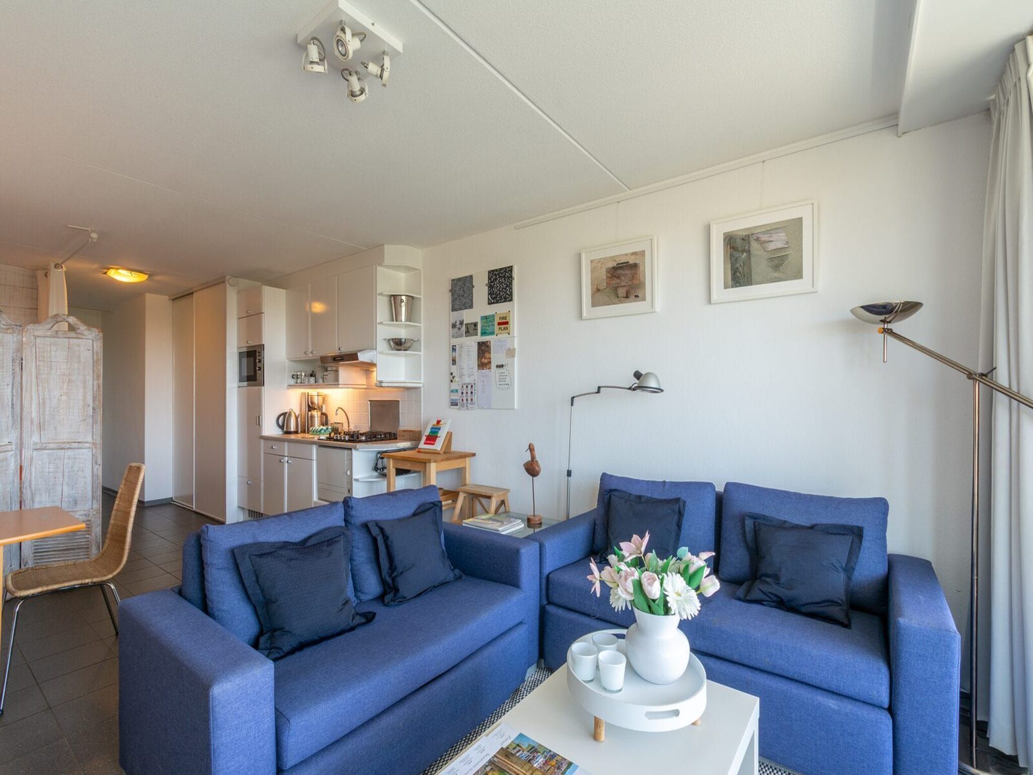 De woonkamer van Callantsduyne 33 in Callantsoog