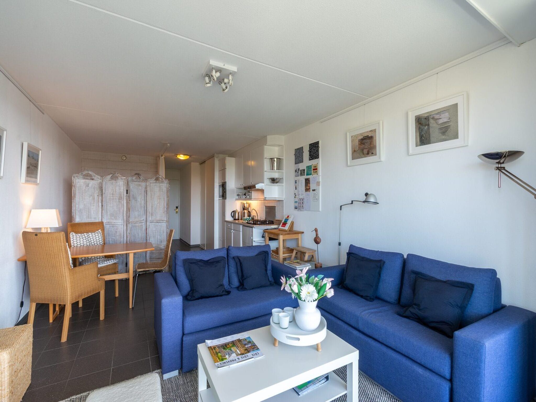 De woonkamer van Callantsduyne 33 in Callantsoog