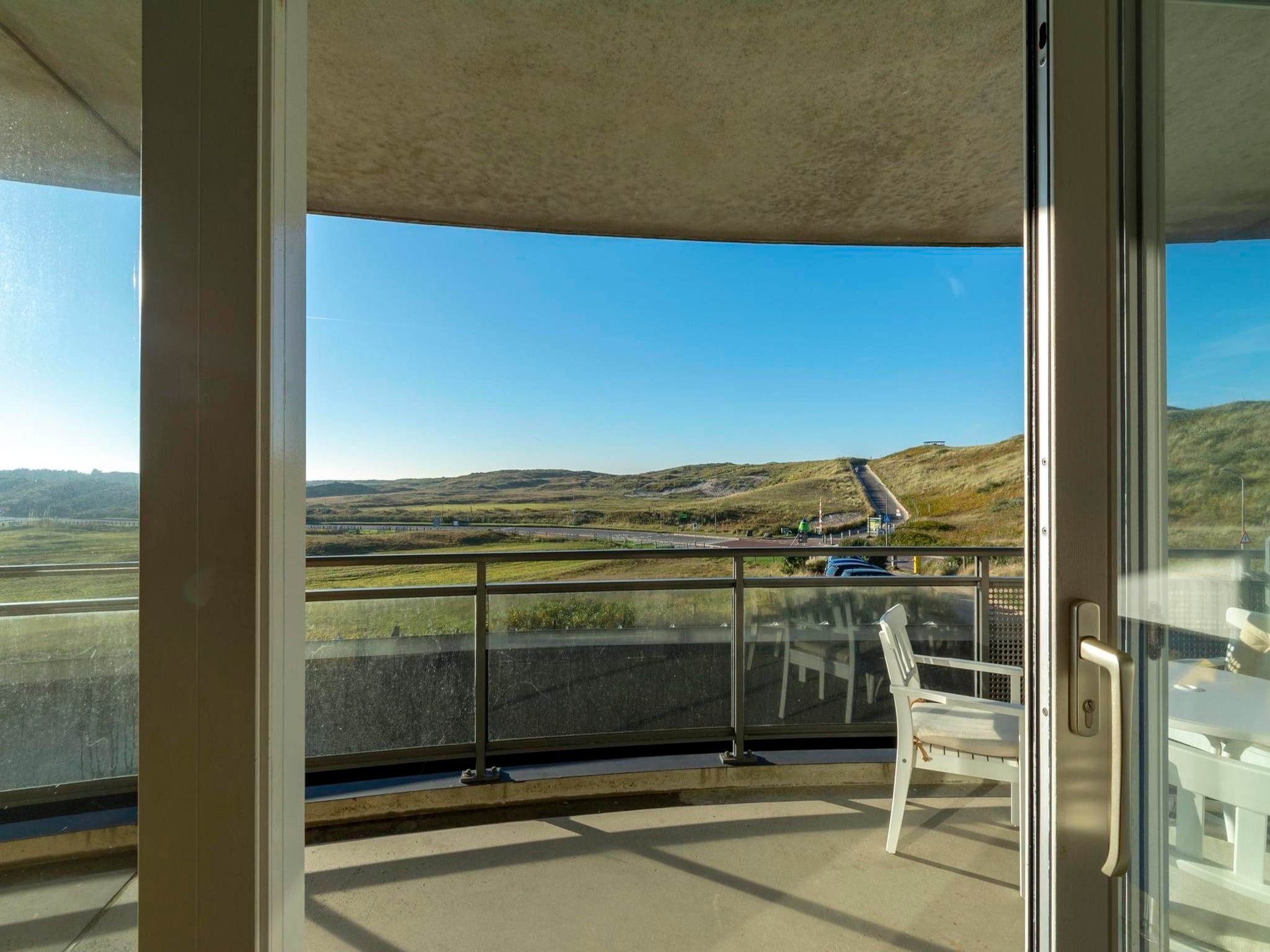 Het terras van Wijde Blick 206 in Callantsoog