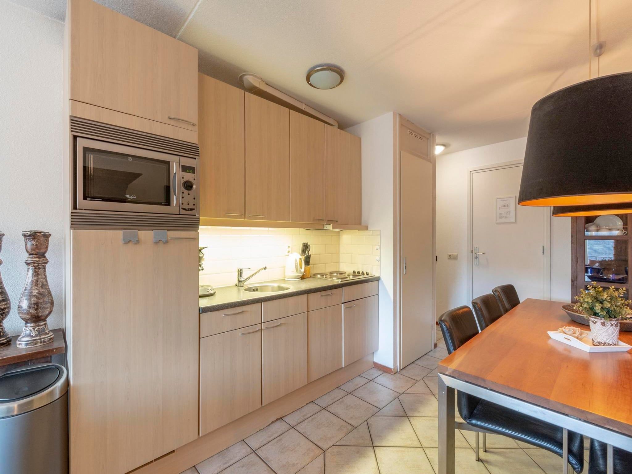 De keuken van Wijde Blick 210 in Callantsoog