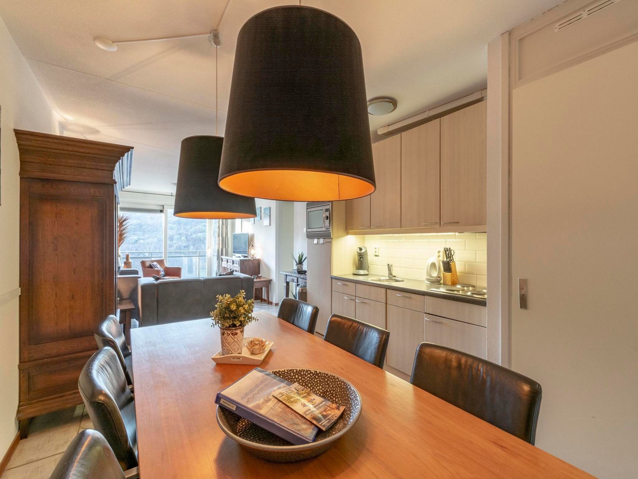 De keuken van Wijde Blick 210 in Callantsoog